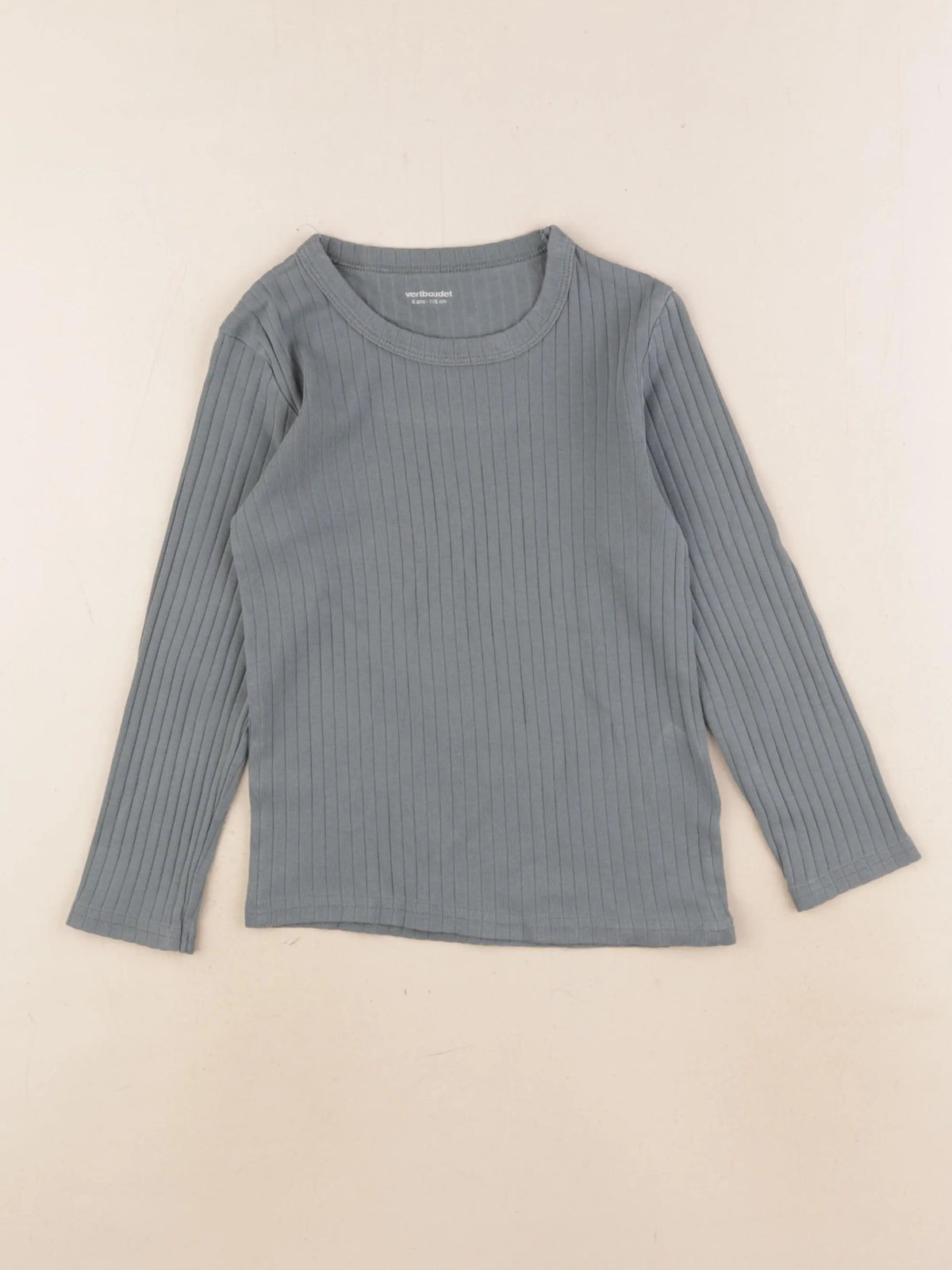 Vertbaudet - maillot de corps vert - 6 ans