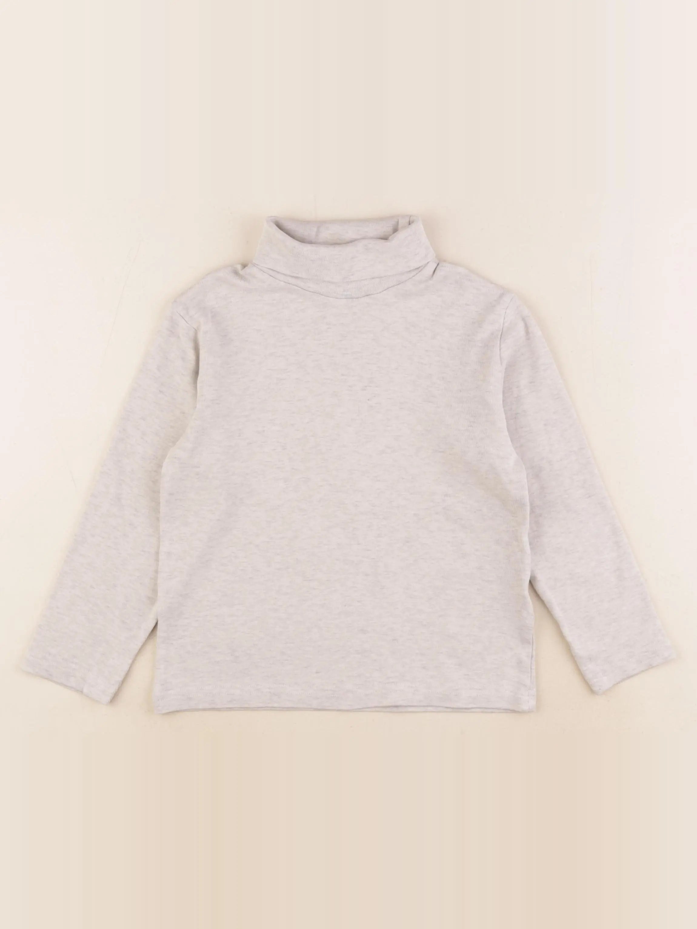 Vertbaudet - sous-pull gris - 6 ans