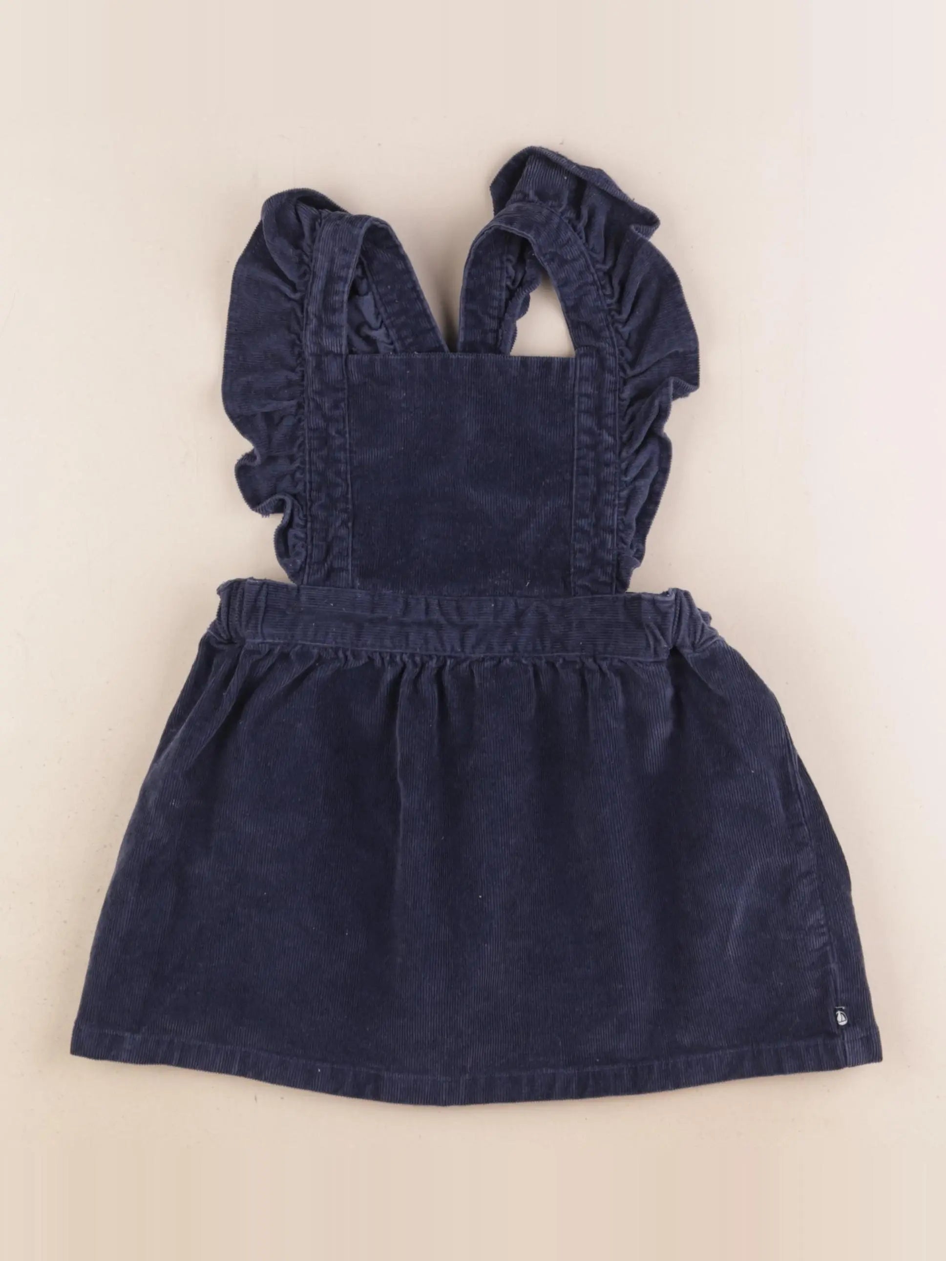 Petit Bateau - robe bleu - 24 mois
