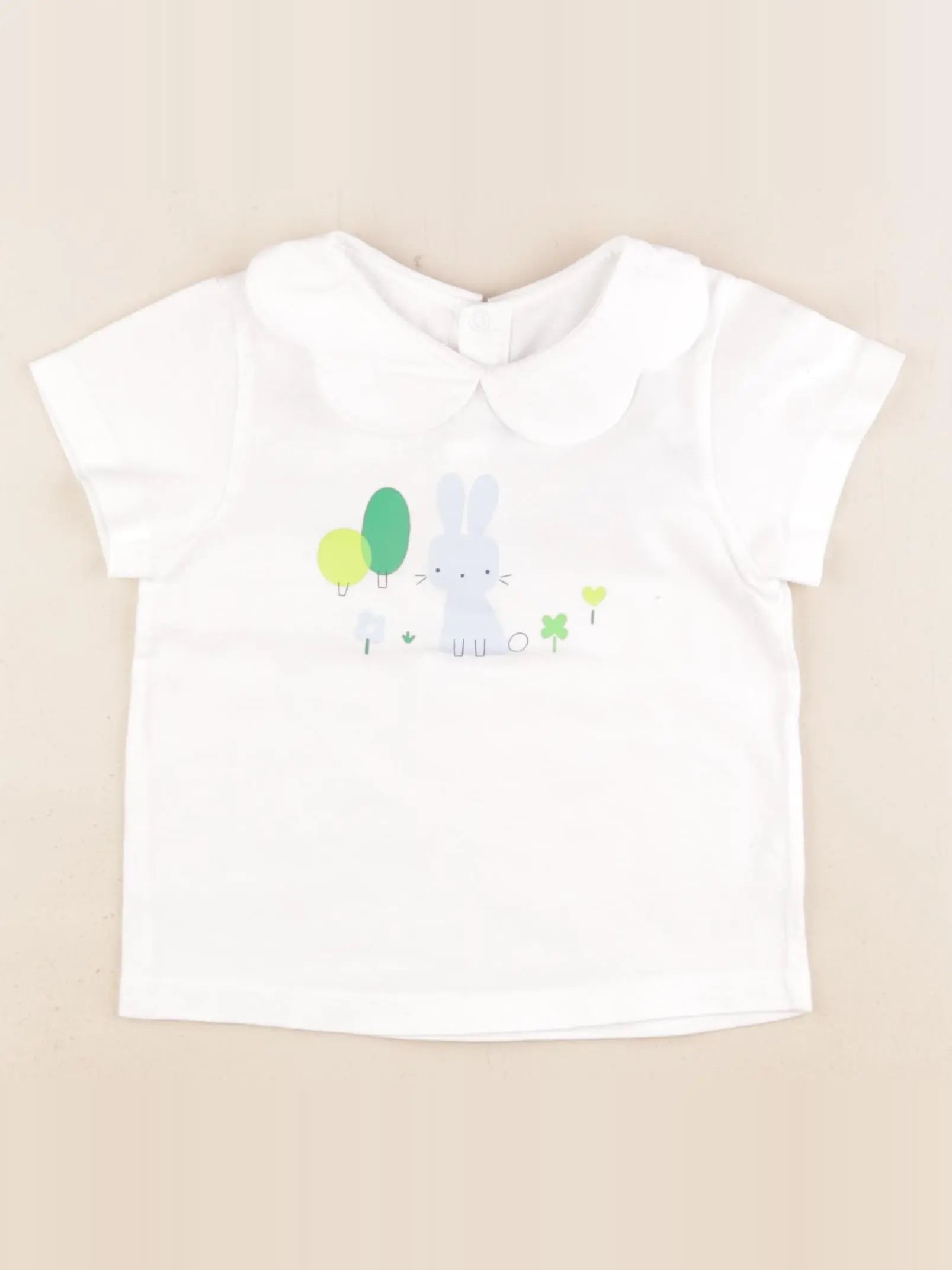 Jacadi - tee-shirt blanc - 36 mois