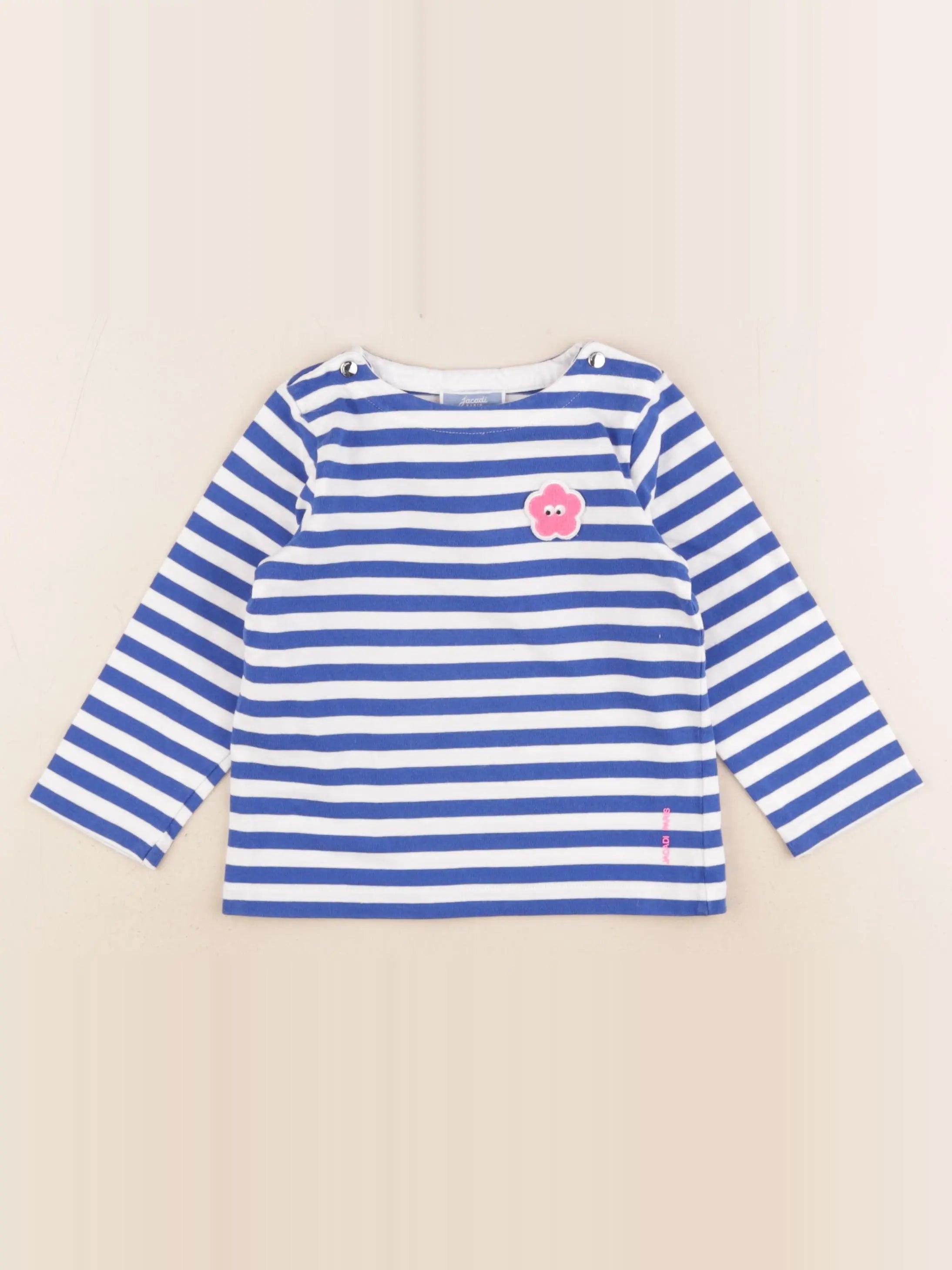 Jacadi - tee-shirt bleu - 36 mois