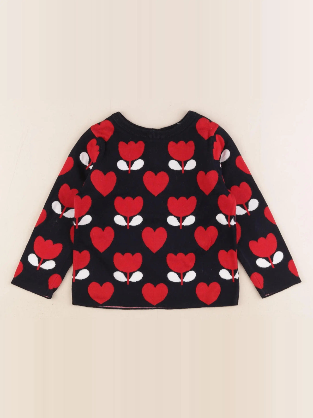 Jacadi - pull multicolore - 36 mois