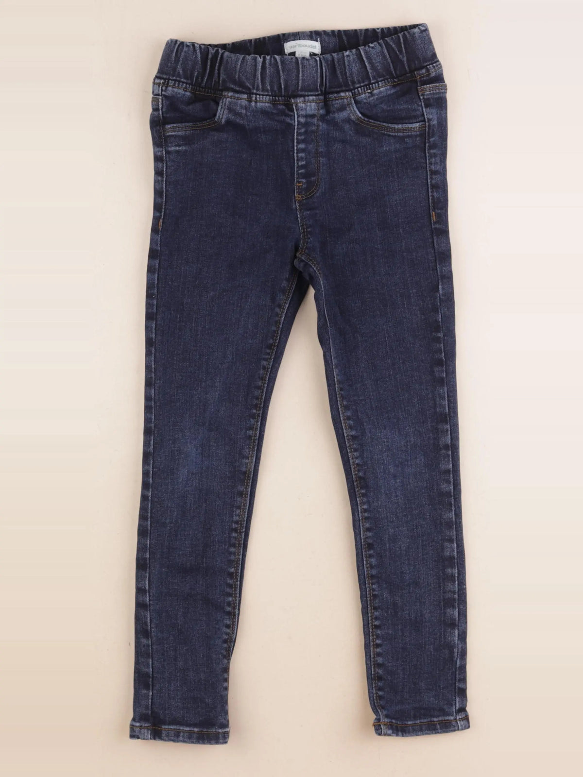 Vertbaudet - jegging bleu - 6 ans