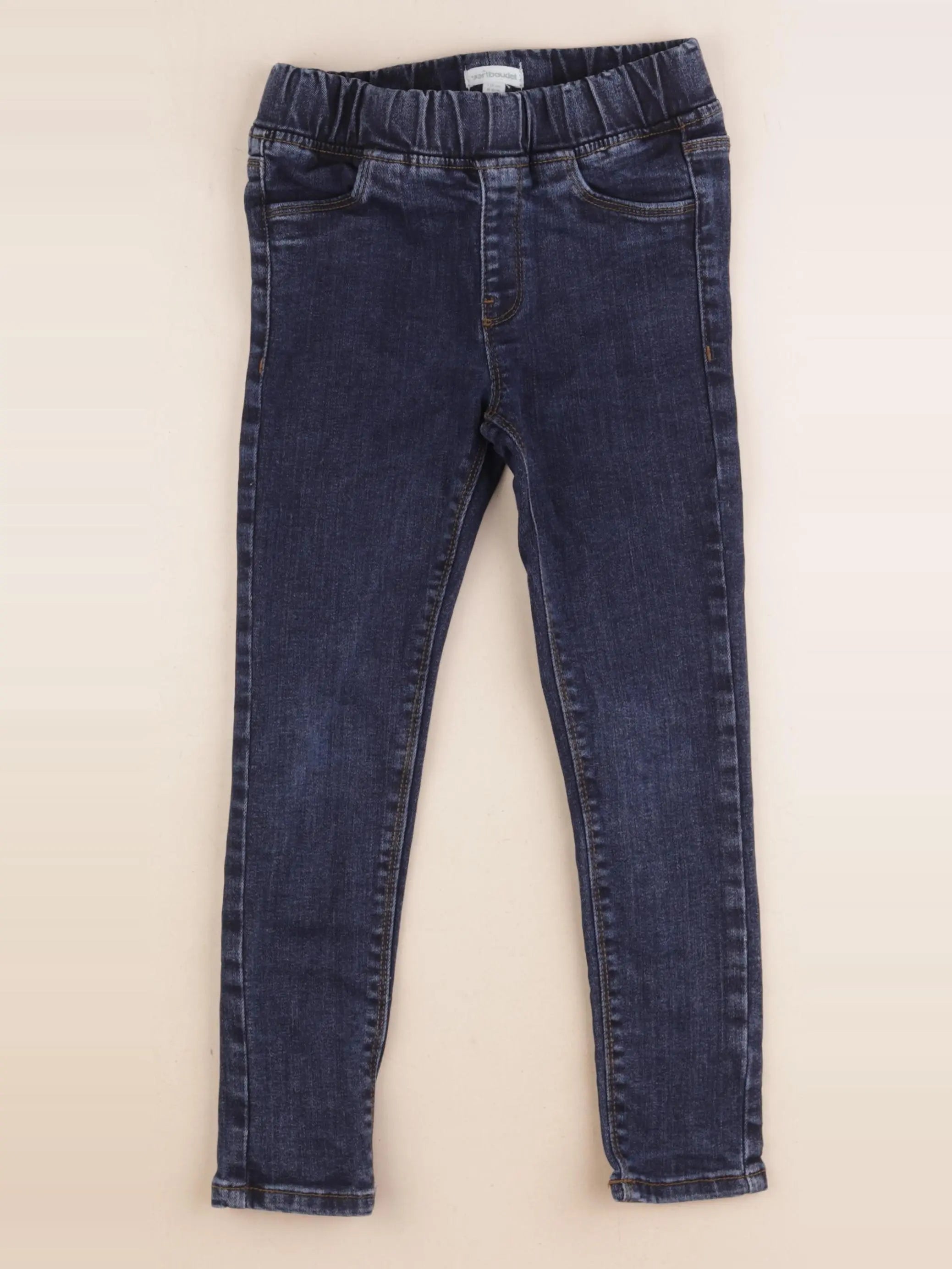 Vertbaudet - jegging bleu - 6 ans
