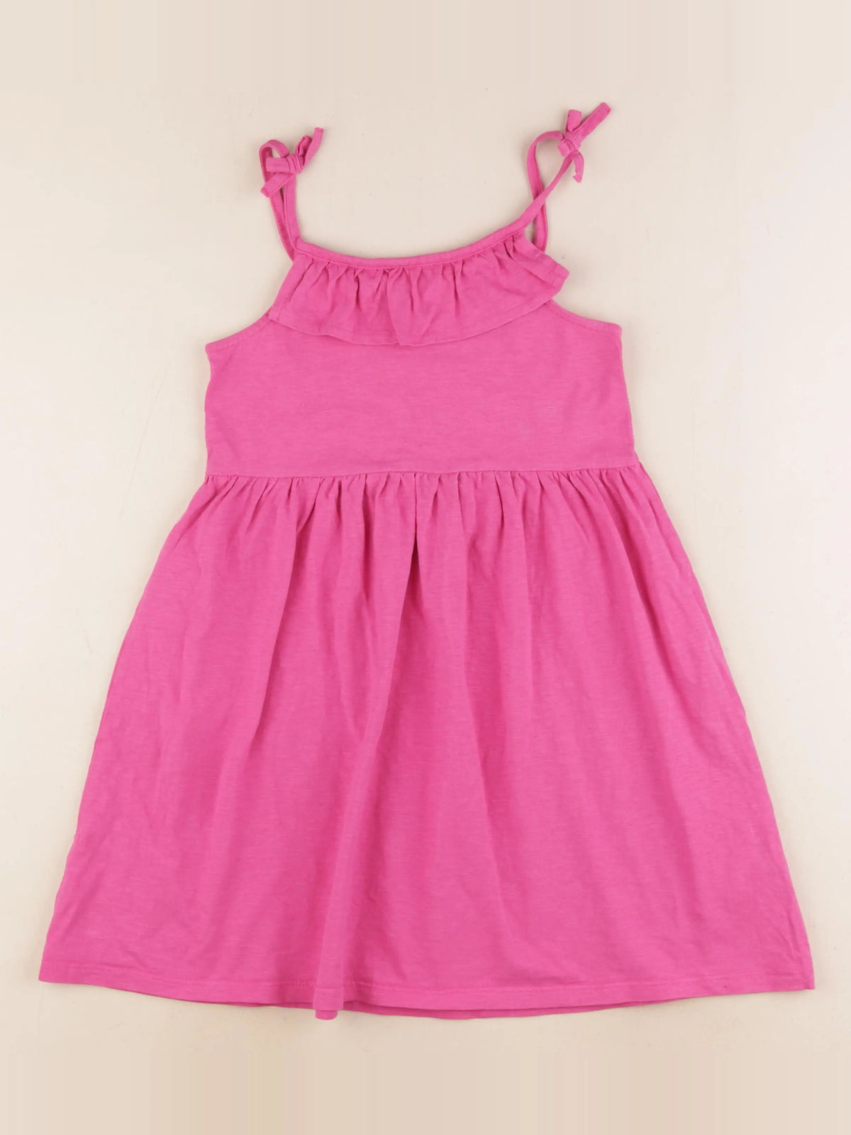 Vertbaudet - robe rose - 8 ans