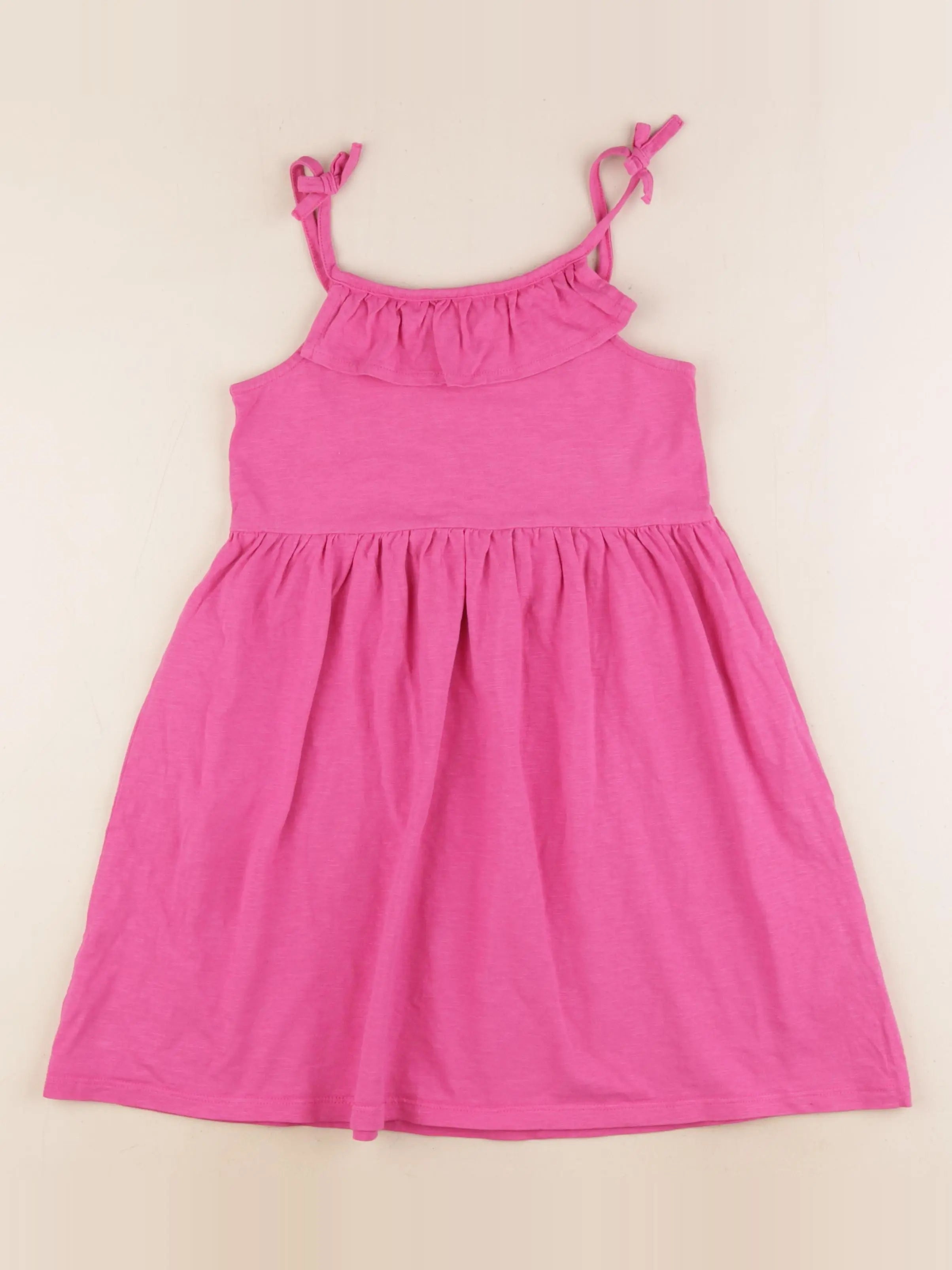 Vertbaudet - robe rose - 8 ans