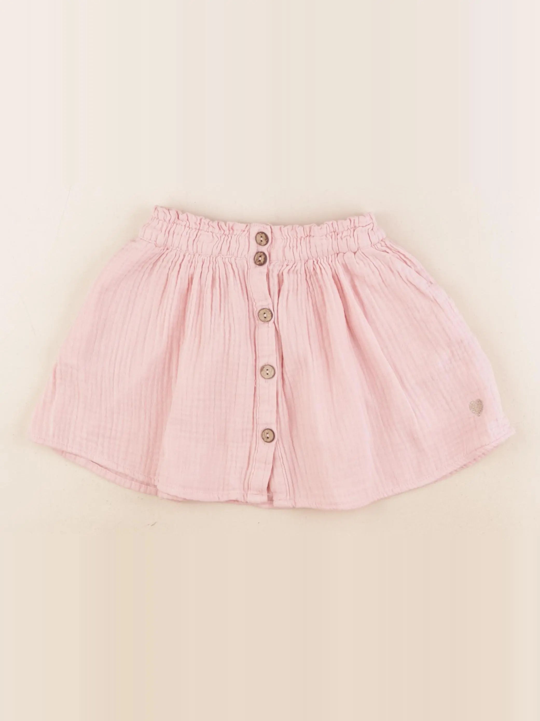 Vertbaudet - jupe rose - 4 ans