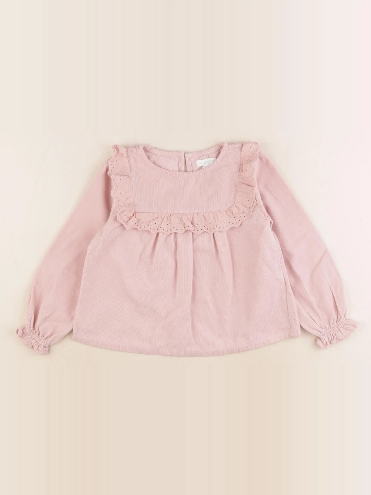 Vertbaudet - blouse rose - 5 ans