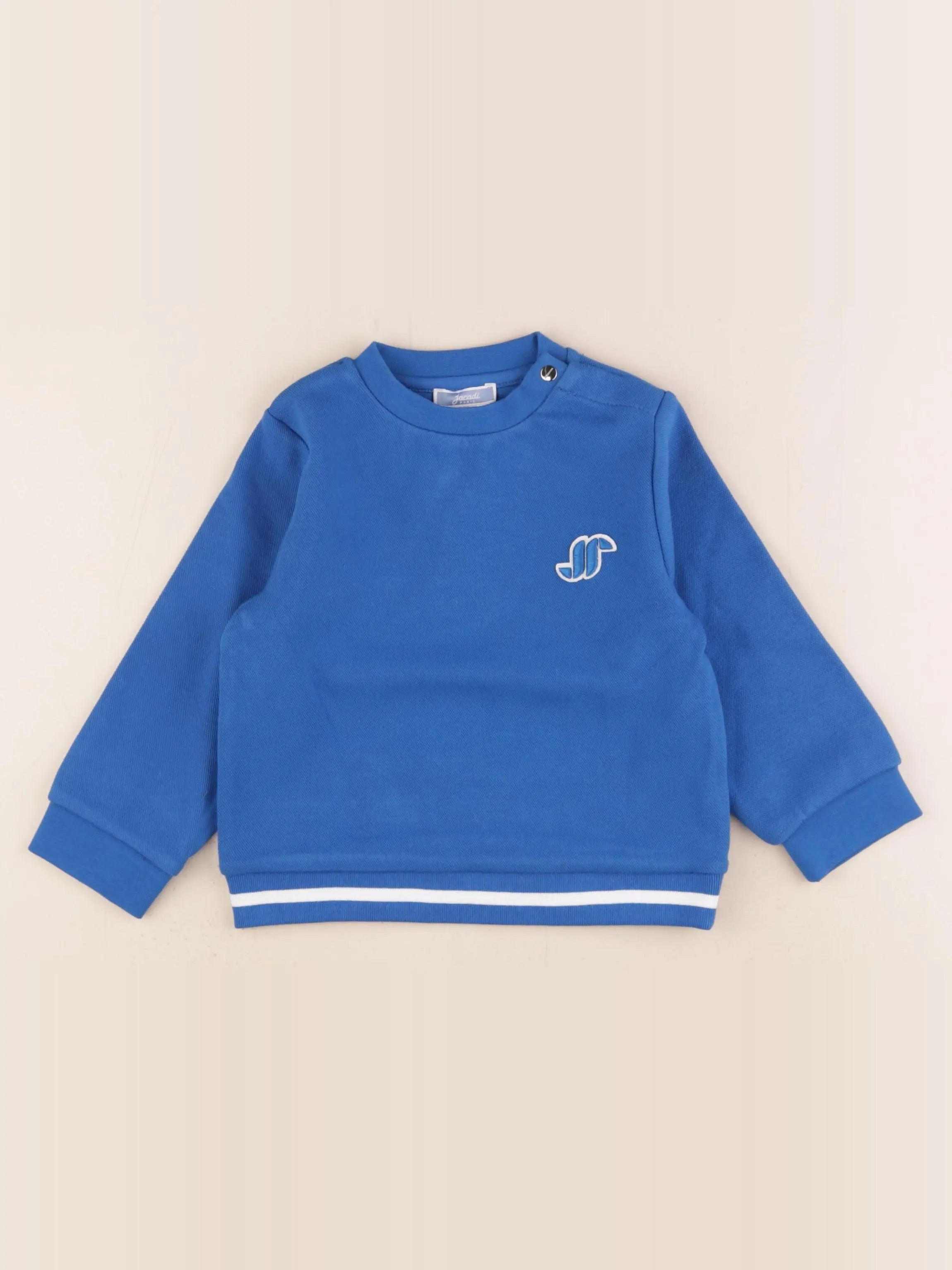 Jacadi - sweat bleu - 36 mois