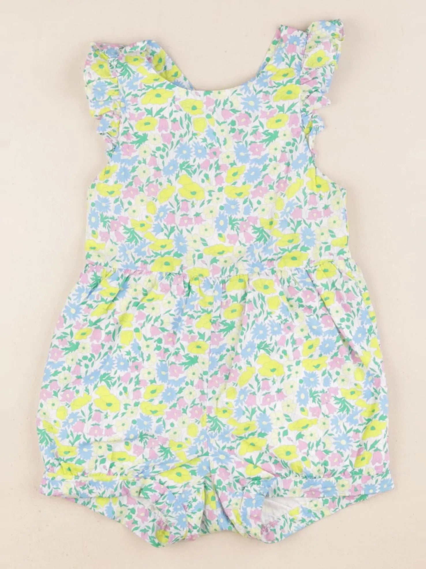 Jacadi - combinaison liberty multicolore - 24 mois