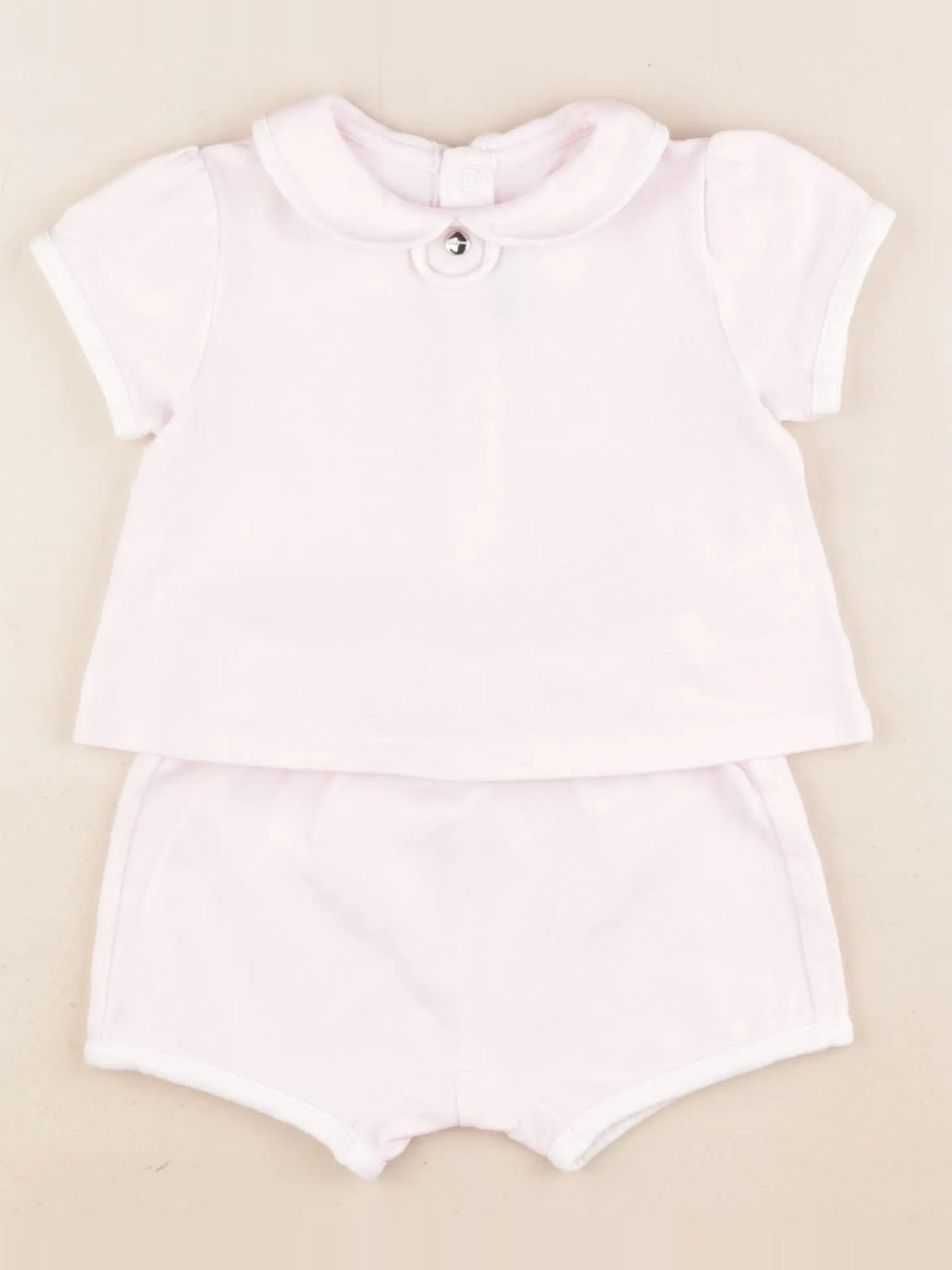 Jacadi - ensemble rose - 12 mois