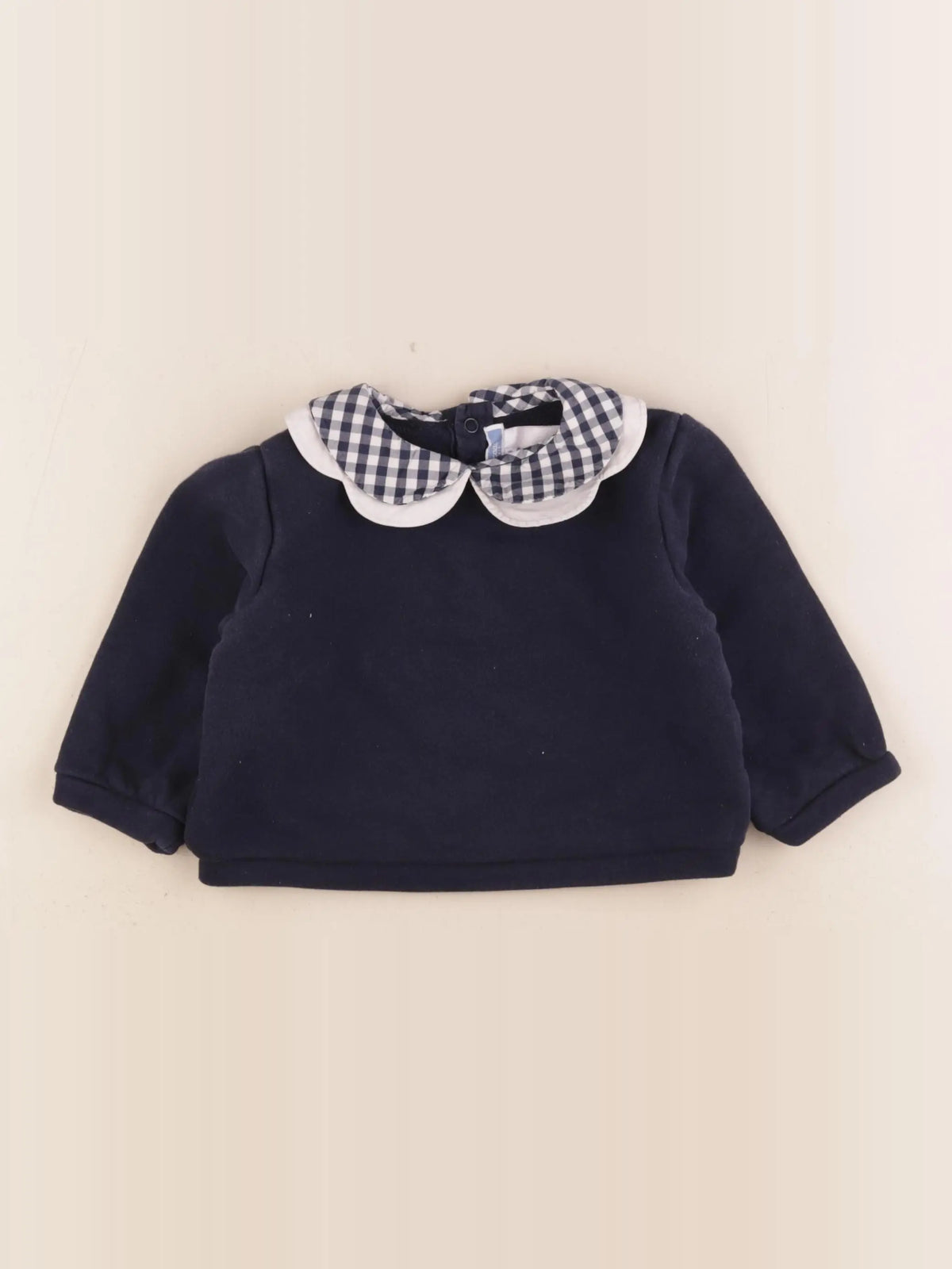 Jacadi - sweat bleu - 18 mois