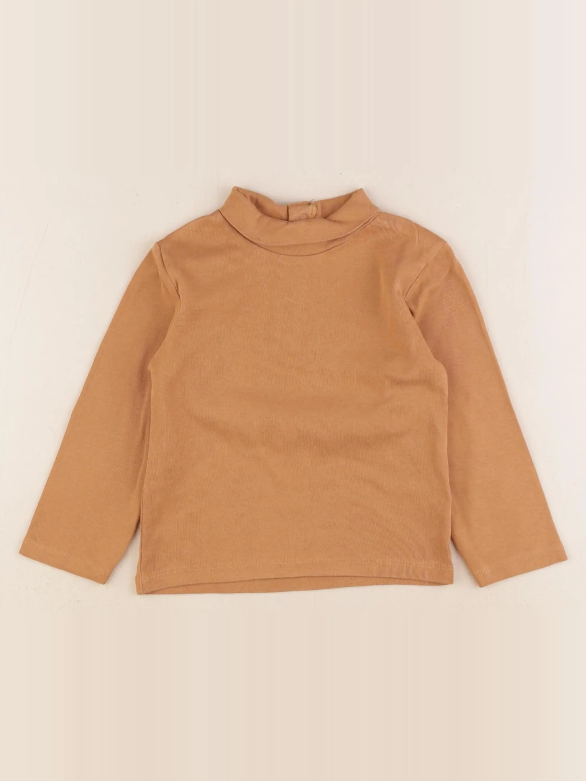 Vertbaudet - sous-pull jaune - 3 ans