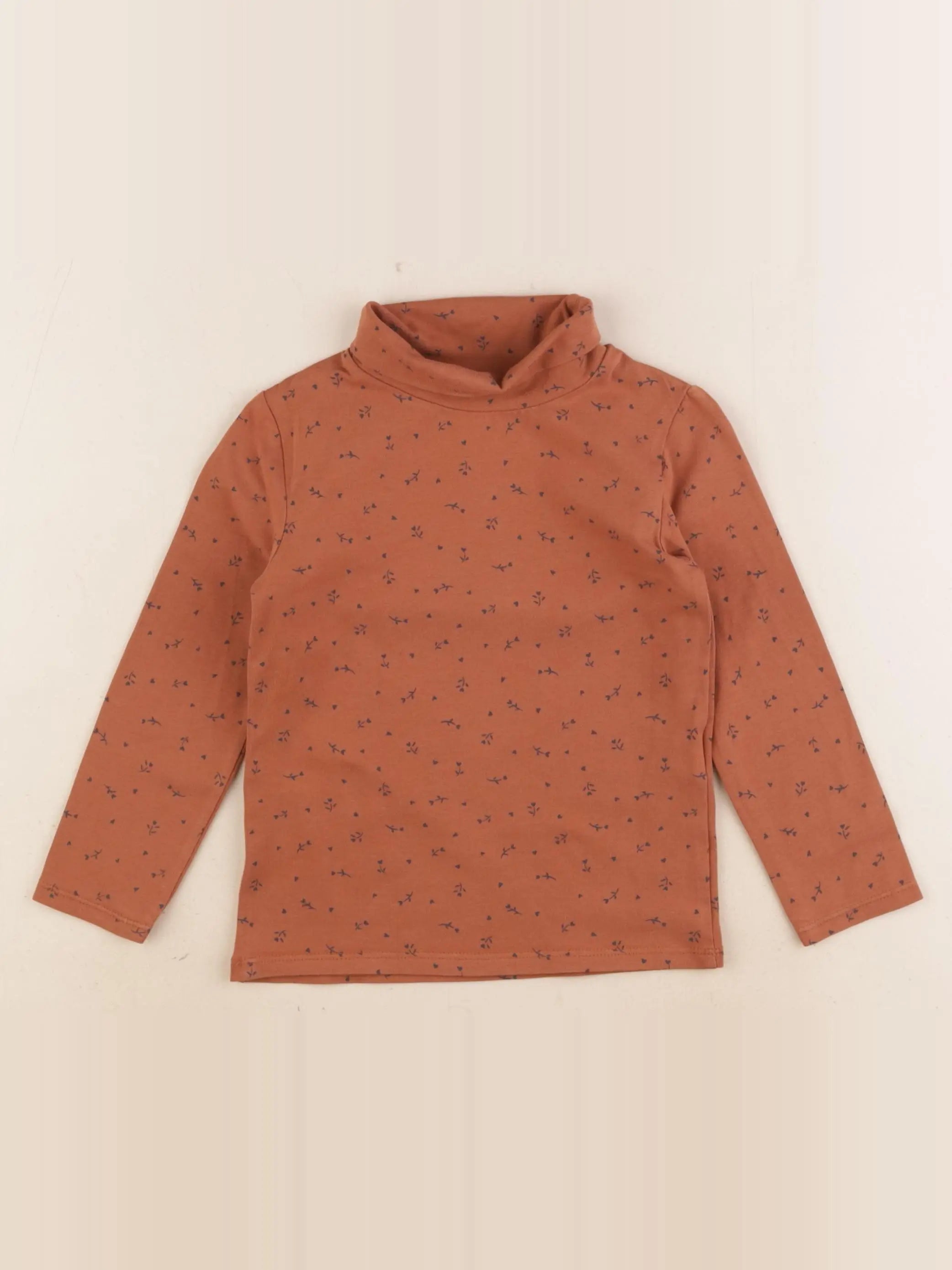 Vertbaudet - sous-pull marron - 3 ans