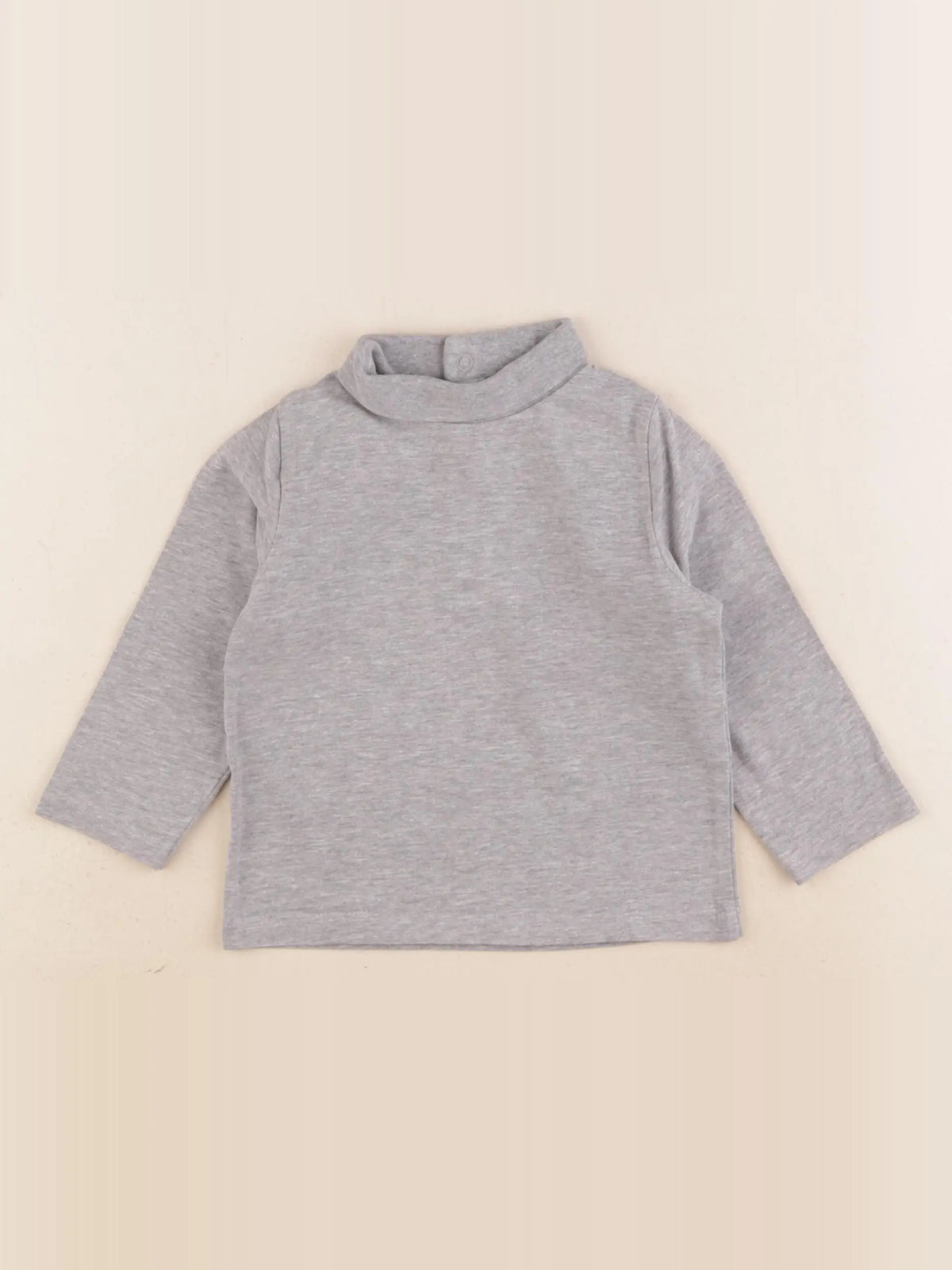 Vertbaudet - sous-pull gris - 6 mois