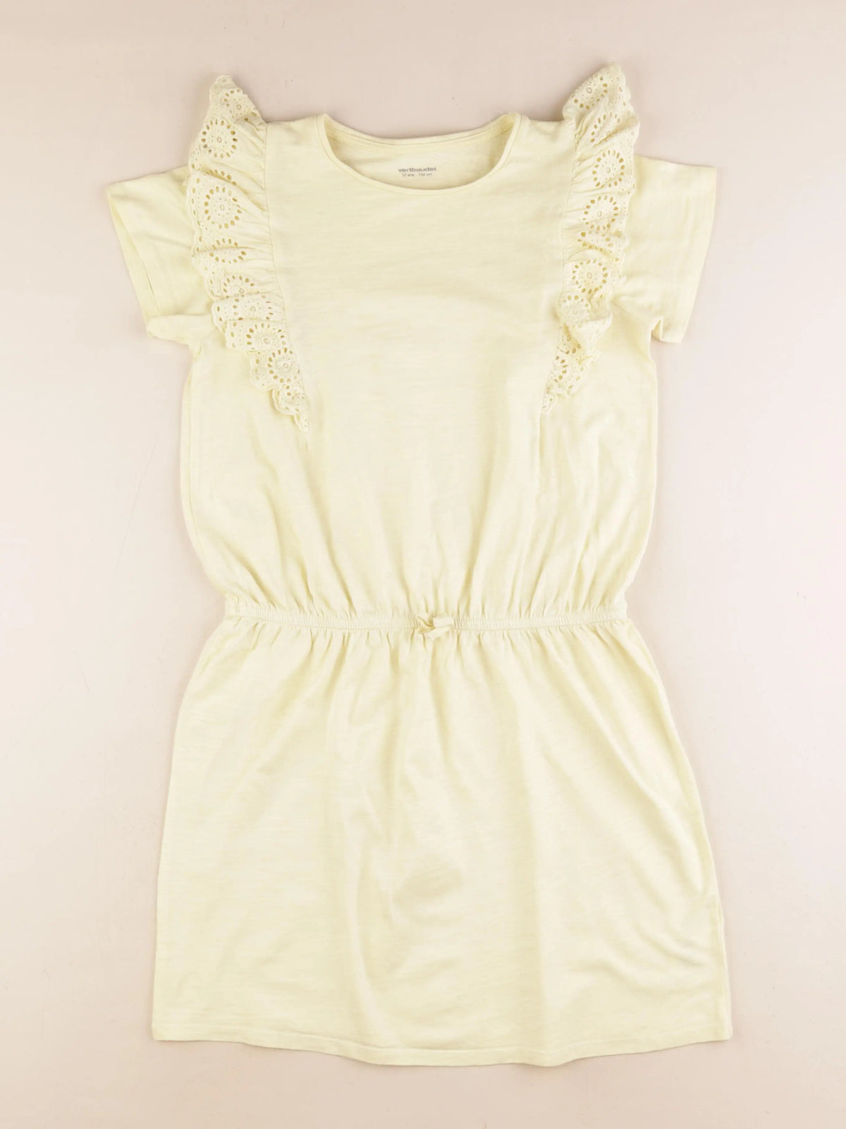 Vertbaudet - robe jaune - 12 ans