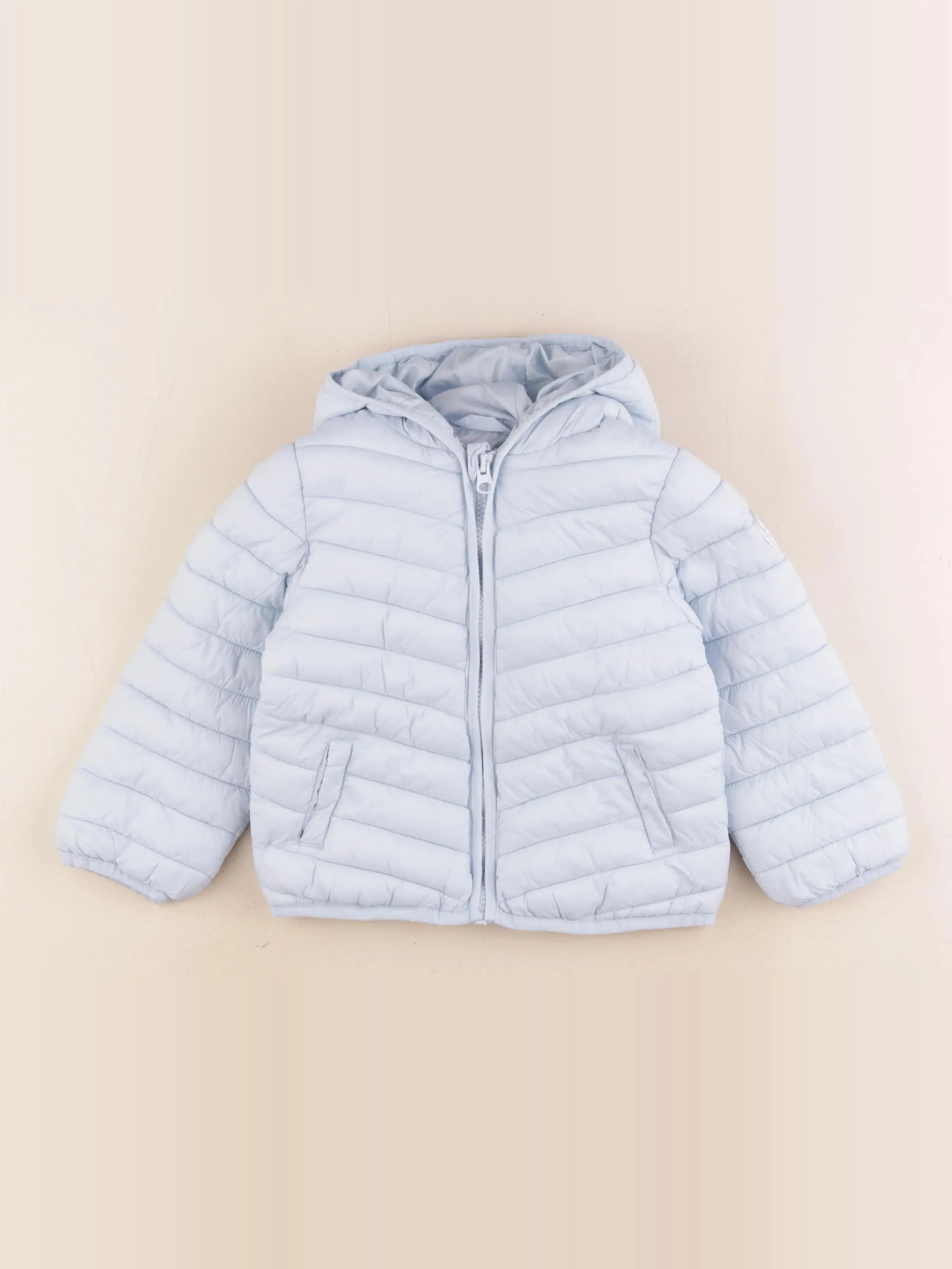 Vertbaudet - doudoune bleu - 3 ans