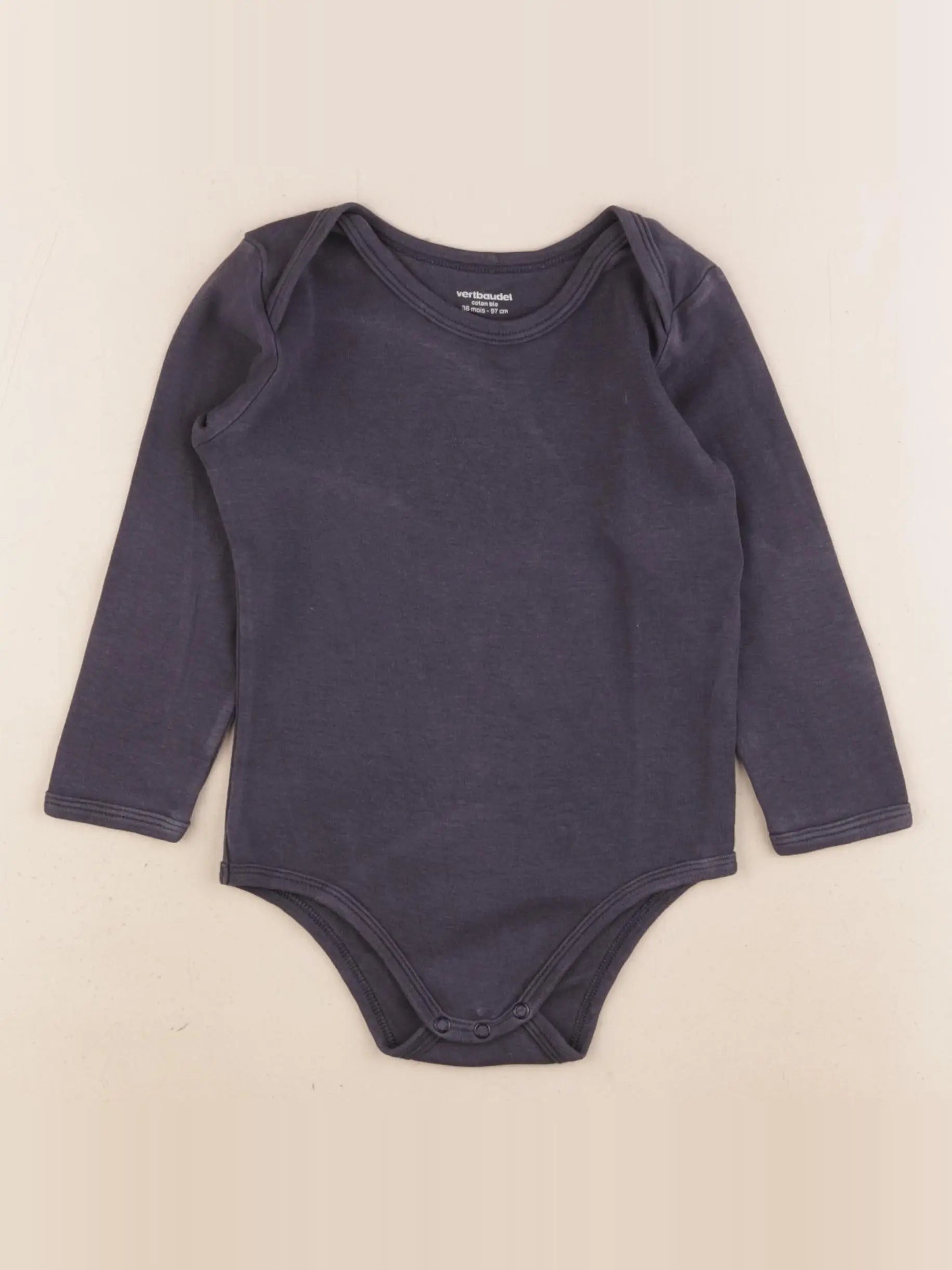 Vertbaudet - body bleu - 36 mois