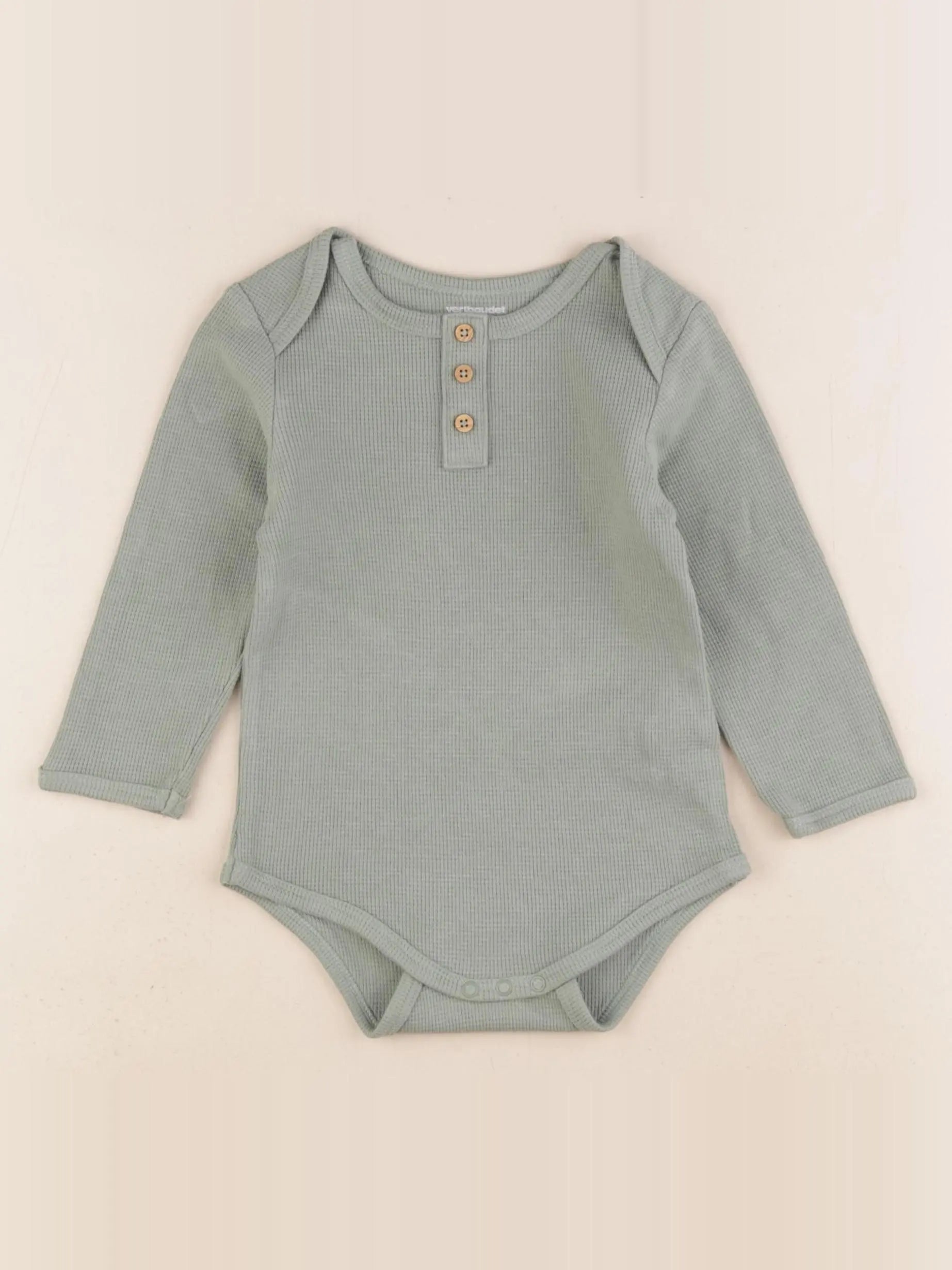 Vertbaudet - body vert - 24 mois