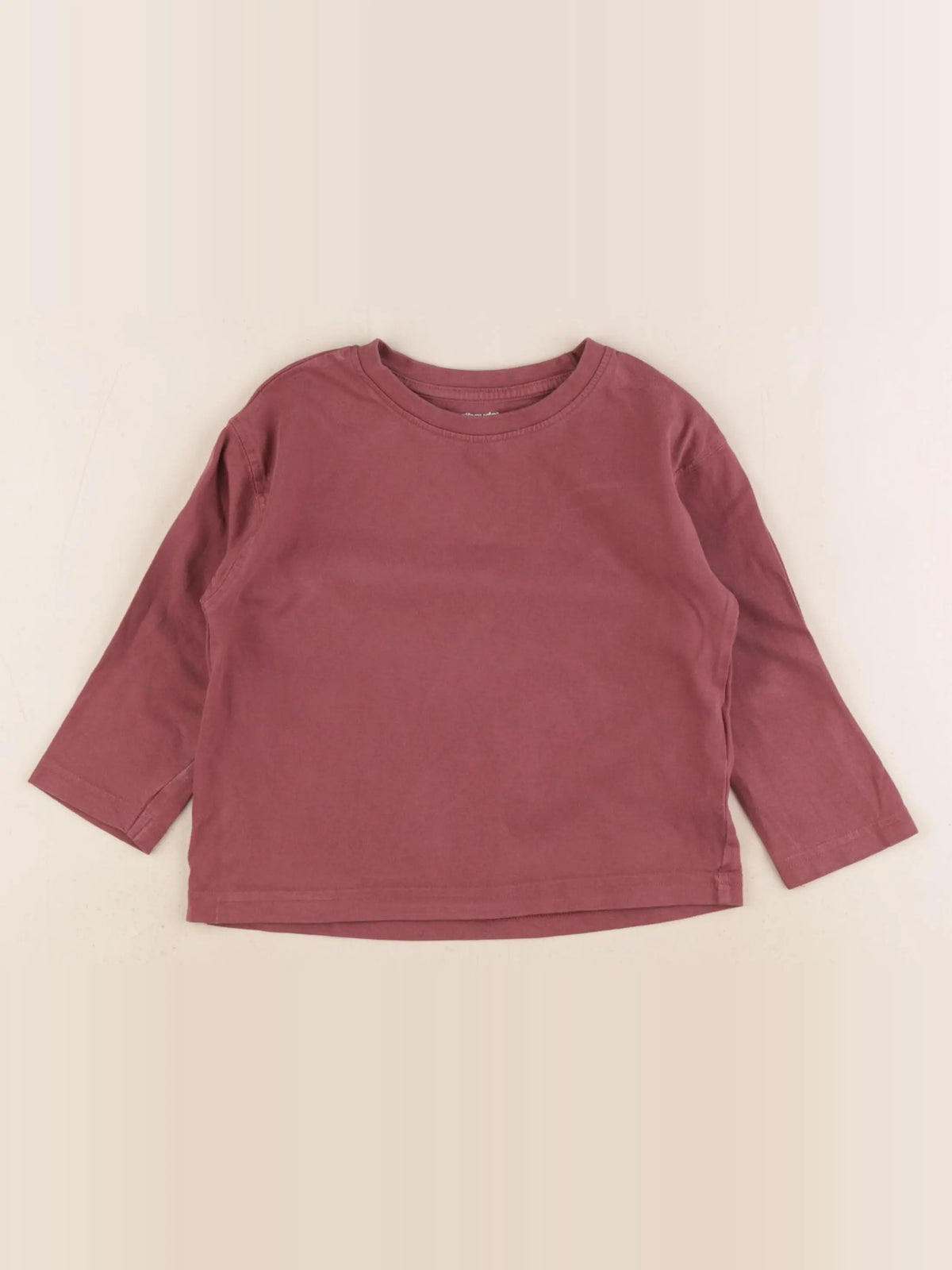 Vertbaudet - tee-shirt rouge - 3 ans