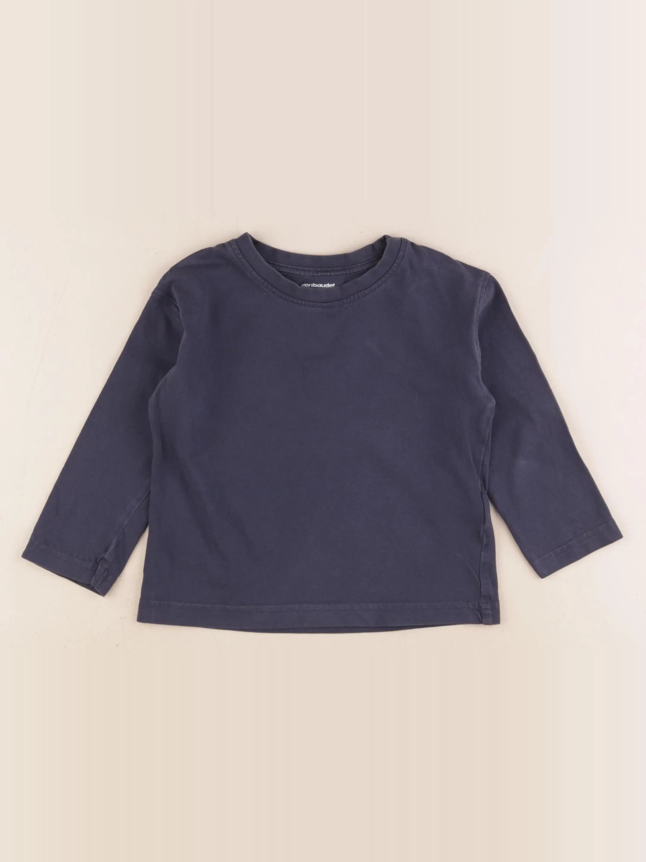 Vertbaudet - tee-shirt bleu - 3 ans