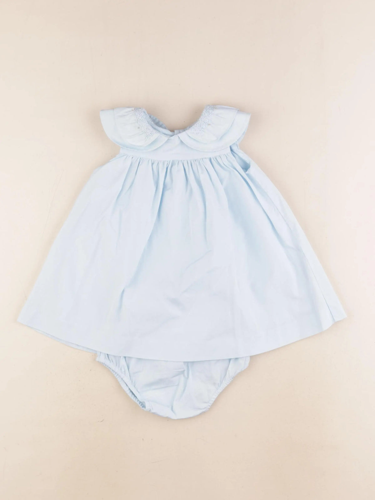 Jacadi - robe bleu - 12 mois