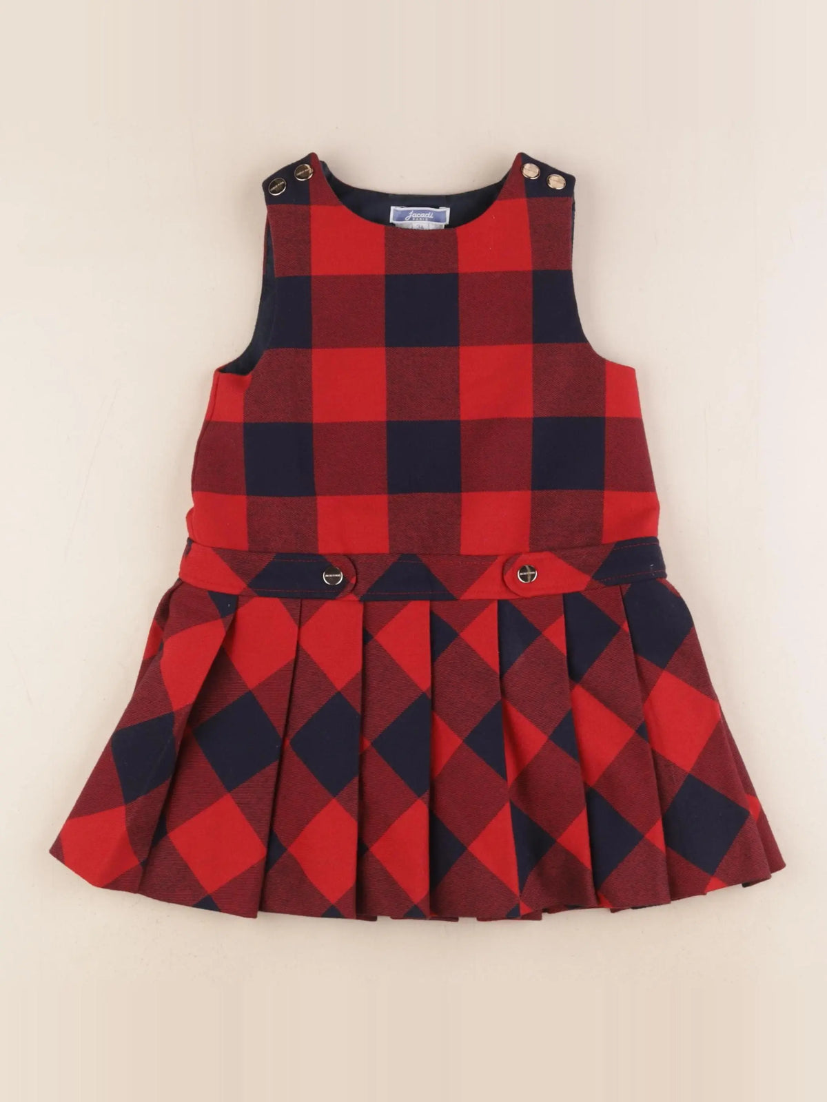 Jacadi - robe rouge - 3 ans