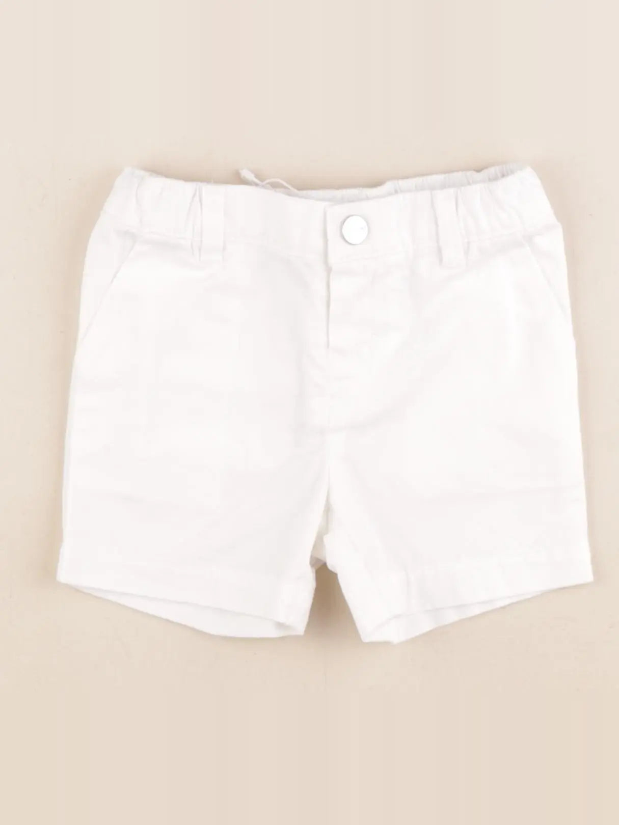Jacadi - short blanc - 6 mois