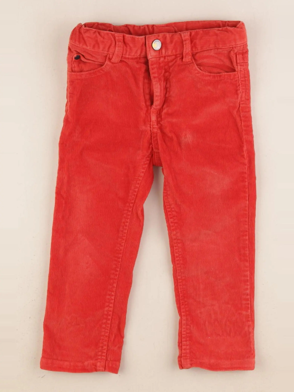 Jacadi - pantalon rouge - 24 mois