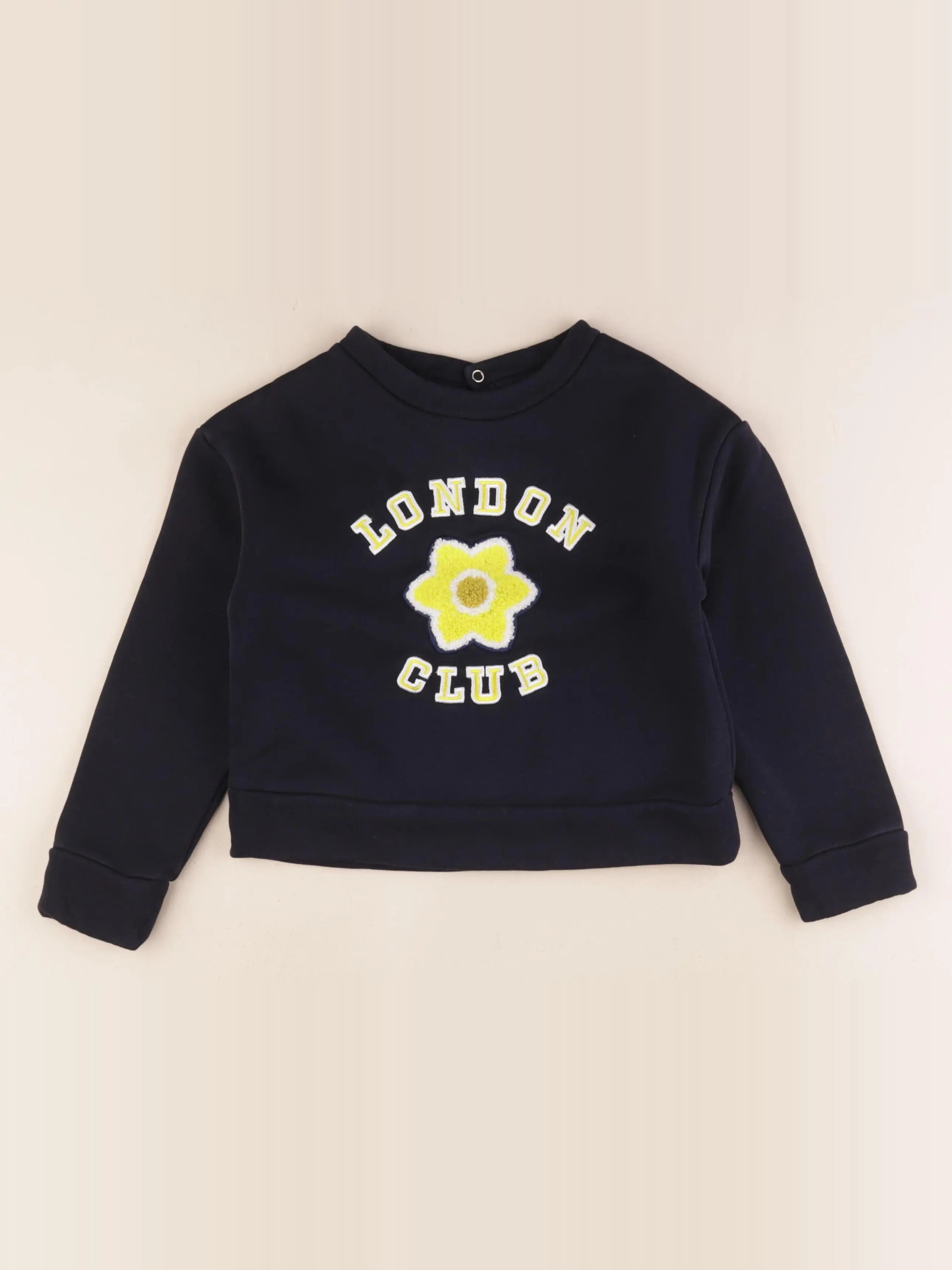 Jacadi - sweat bleu - 6 ans