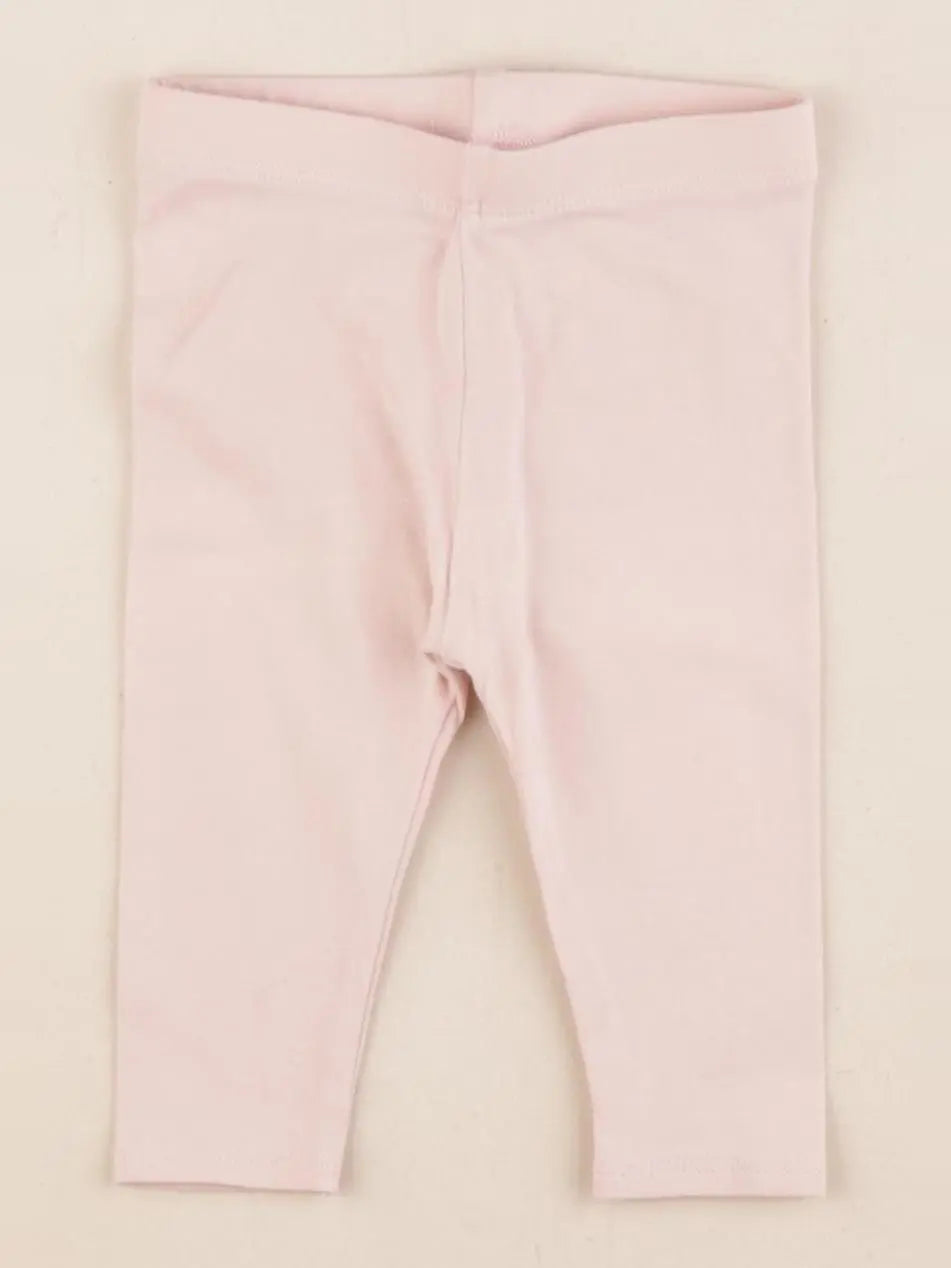 Vertbaudet - legging rose - 3 mois