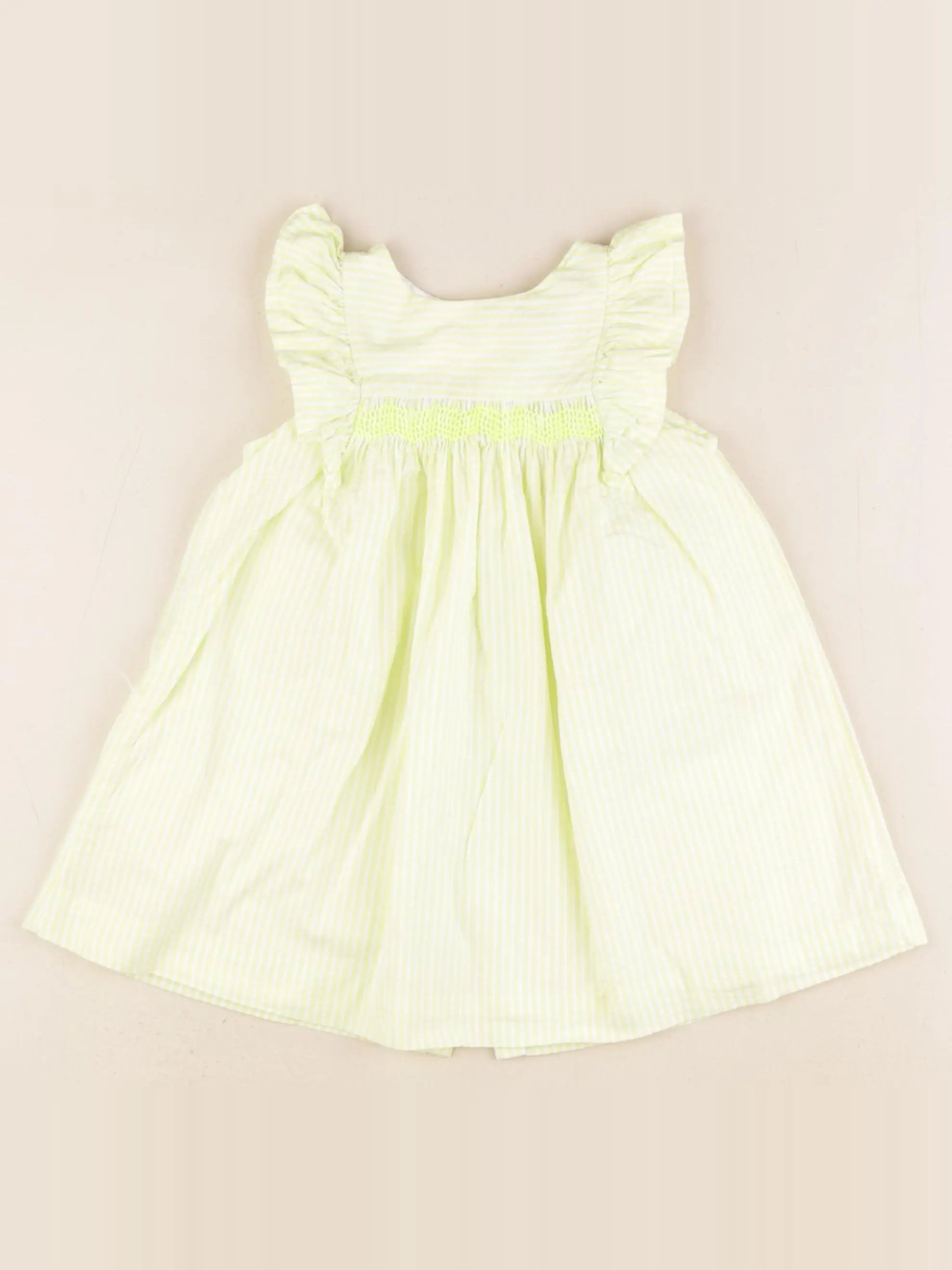 Jacadi - robe jaune - 18 mois