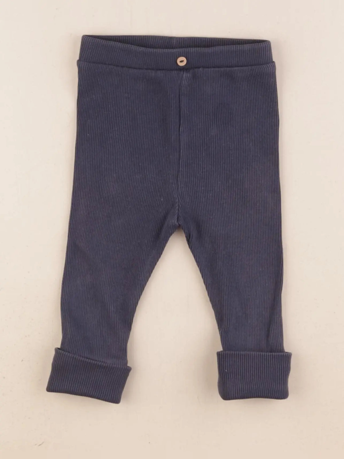 Vertbaudet - legging bleu - 9 mois