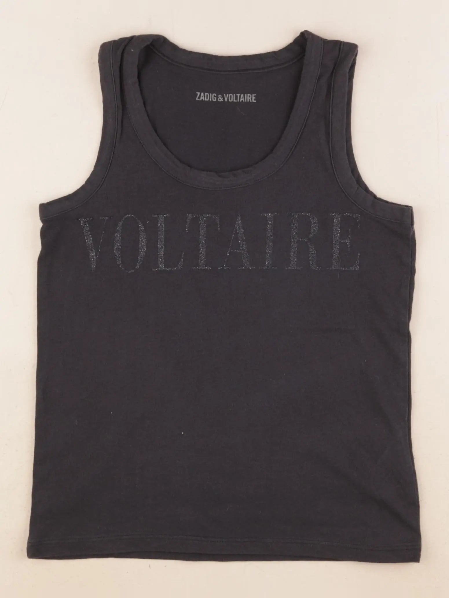 Zadig & Voltaire - débardeur gris - 8 ans