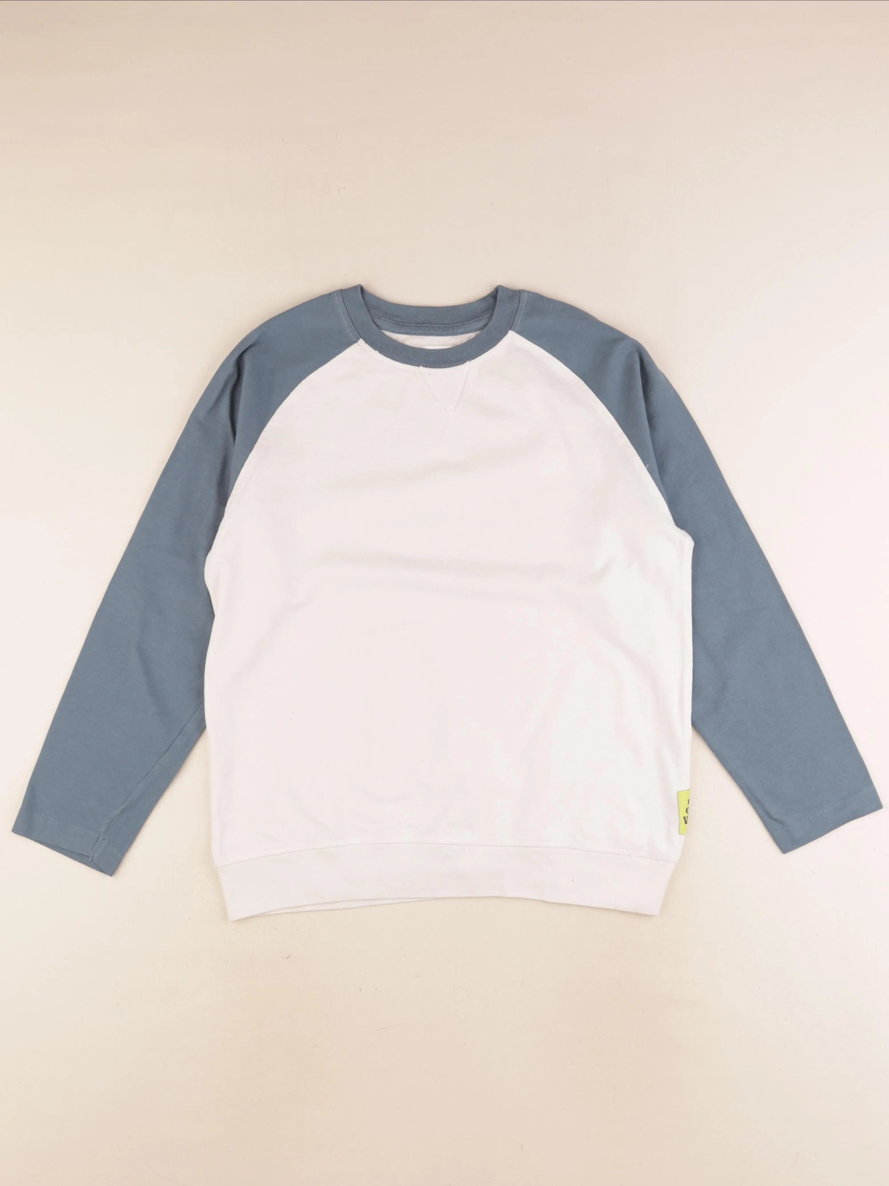 Zara - tee-shirt beige, bleu - 10 ans