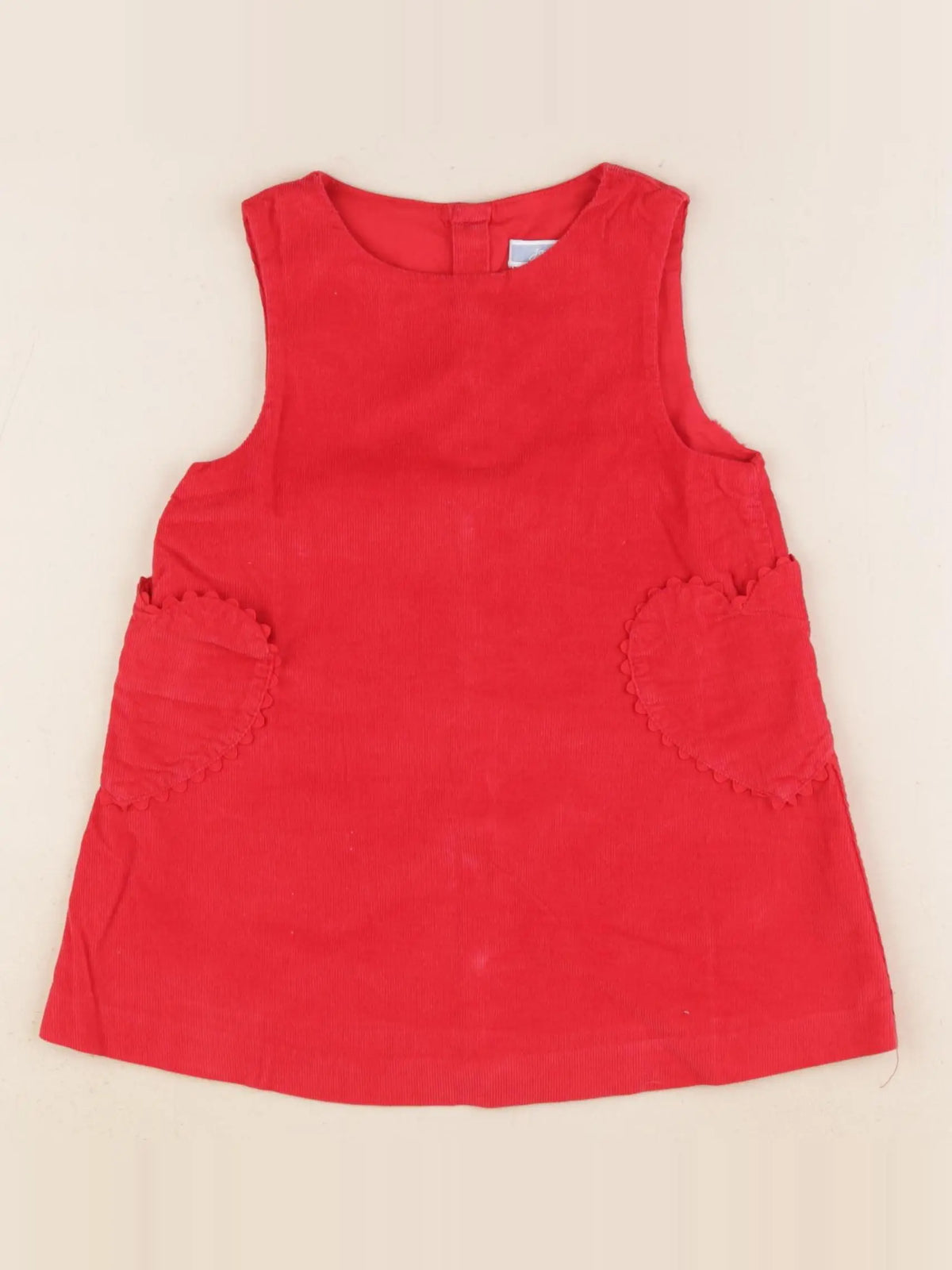 Jacadi - robe rouge - 18 mois