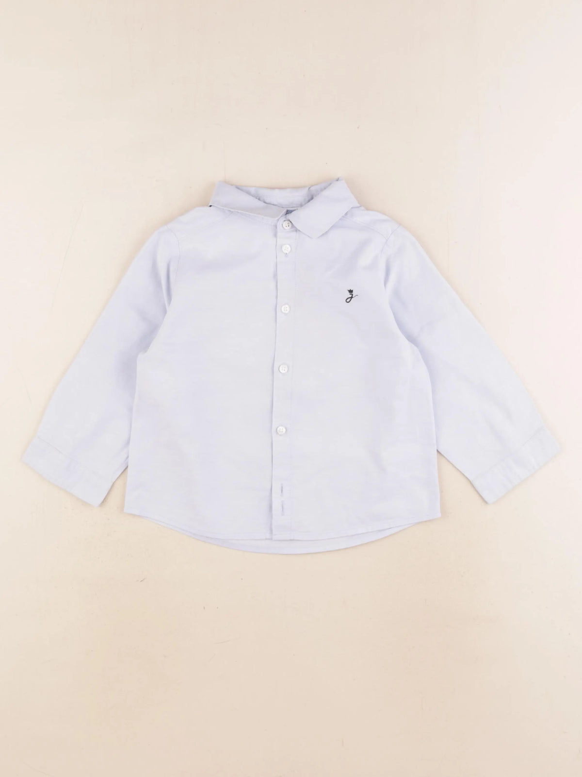 Jacadi - chemise bleu - 24 mois