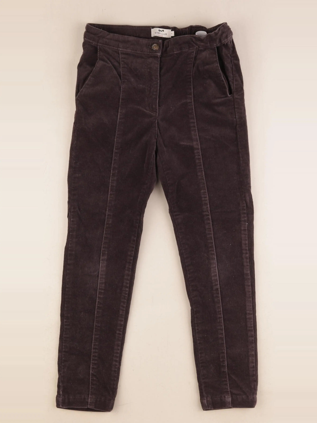 Cyrillus - pantalon marron - 8 ans