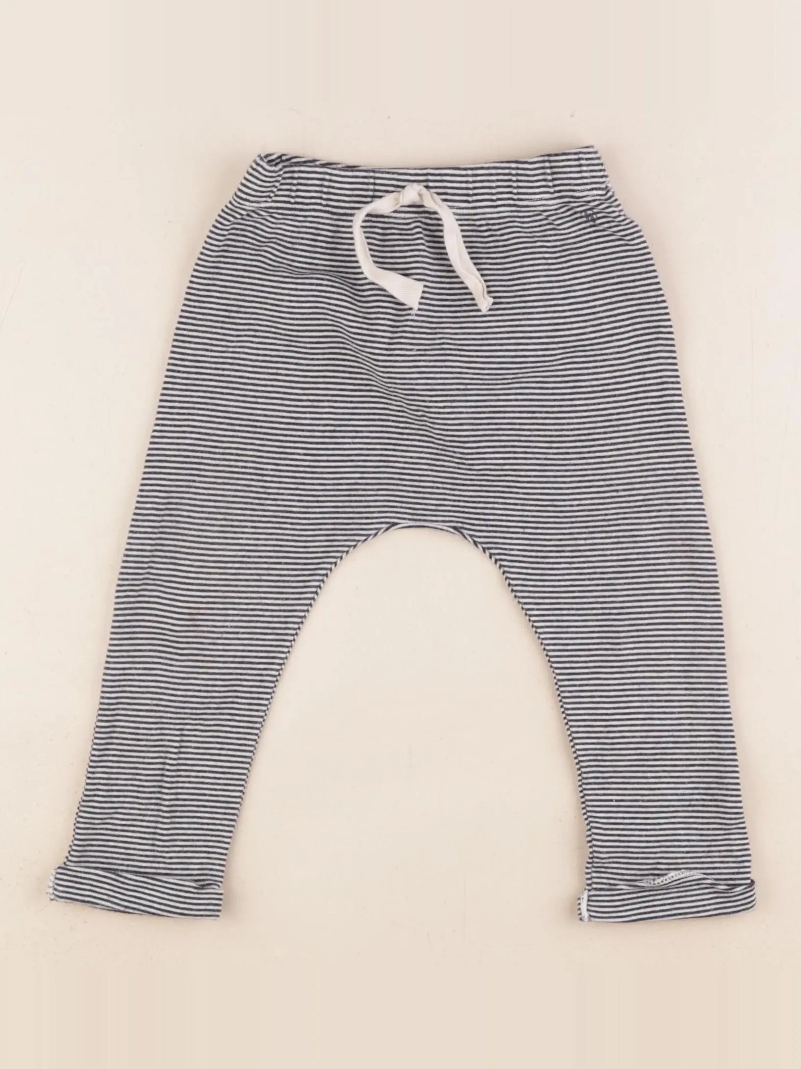 Petit Bateau - legging bleu - 18 mois