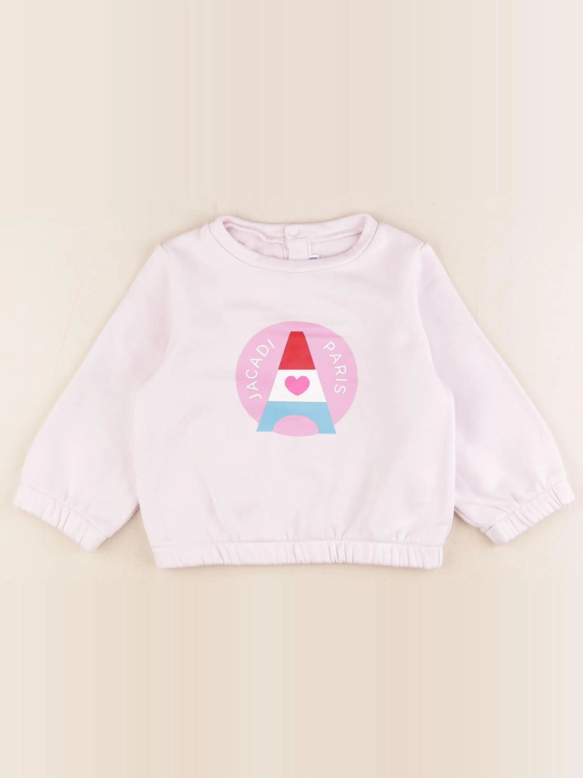 Jacadi - sweat rose - 36 mois