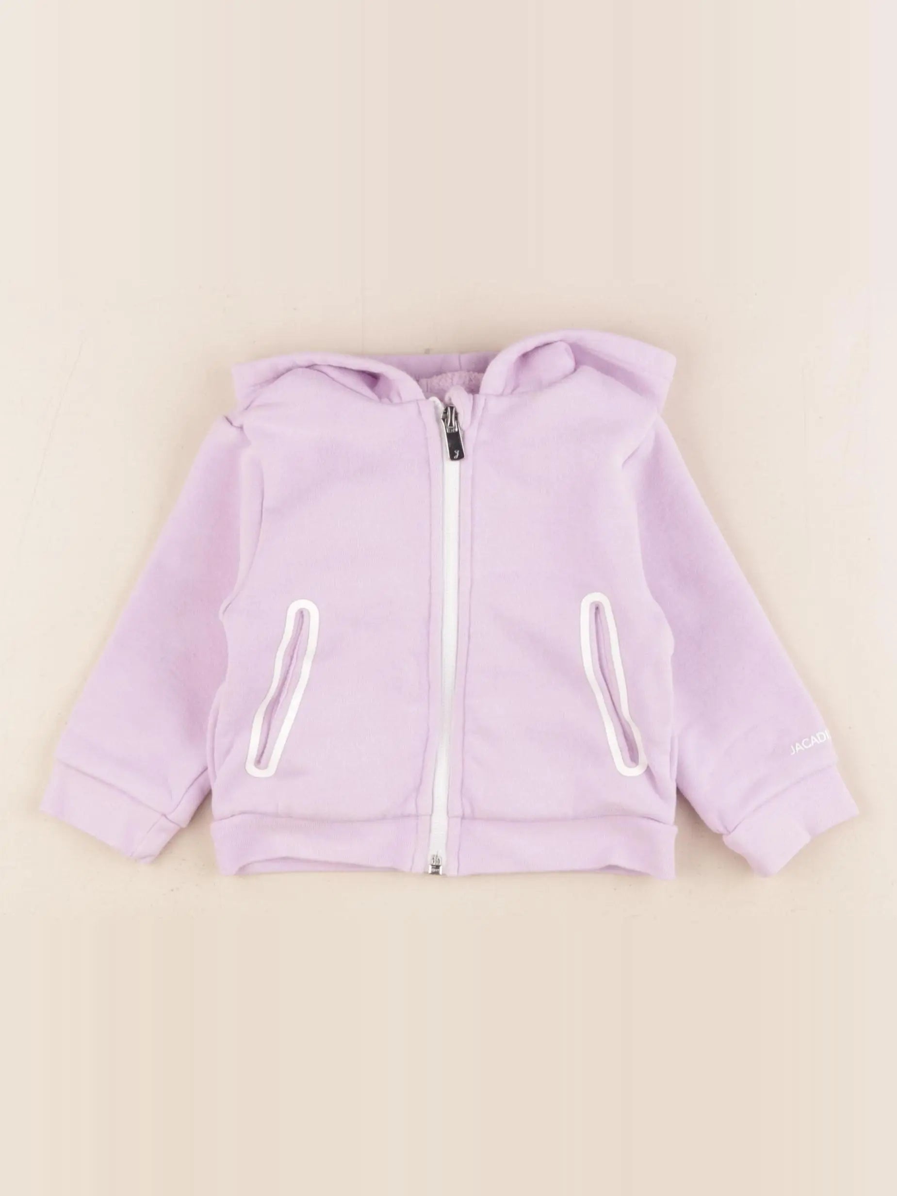Jacadi - sweat violet - 12 mois