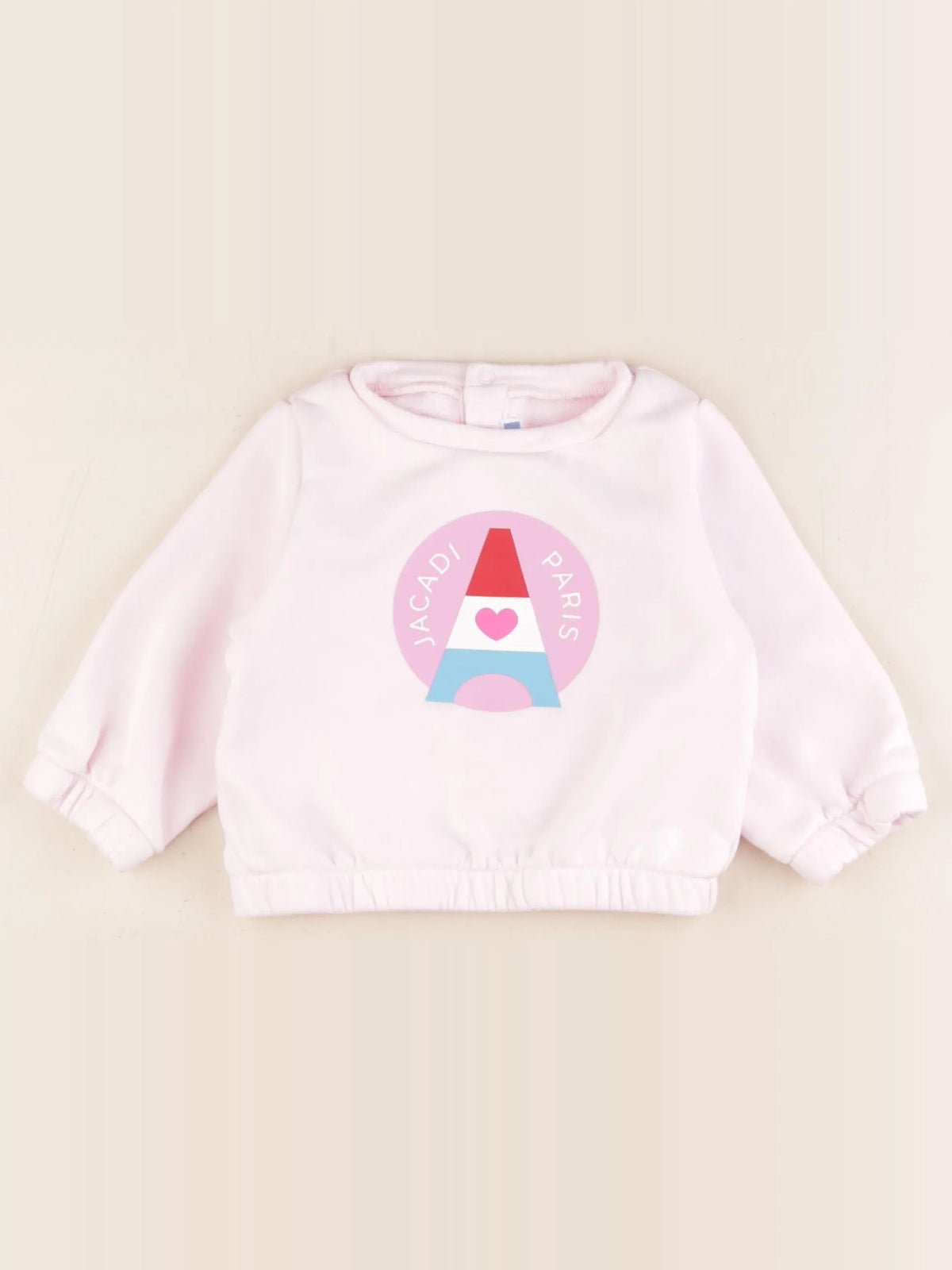 Jacadi - sweat rose - 18 mois