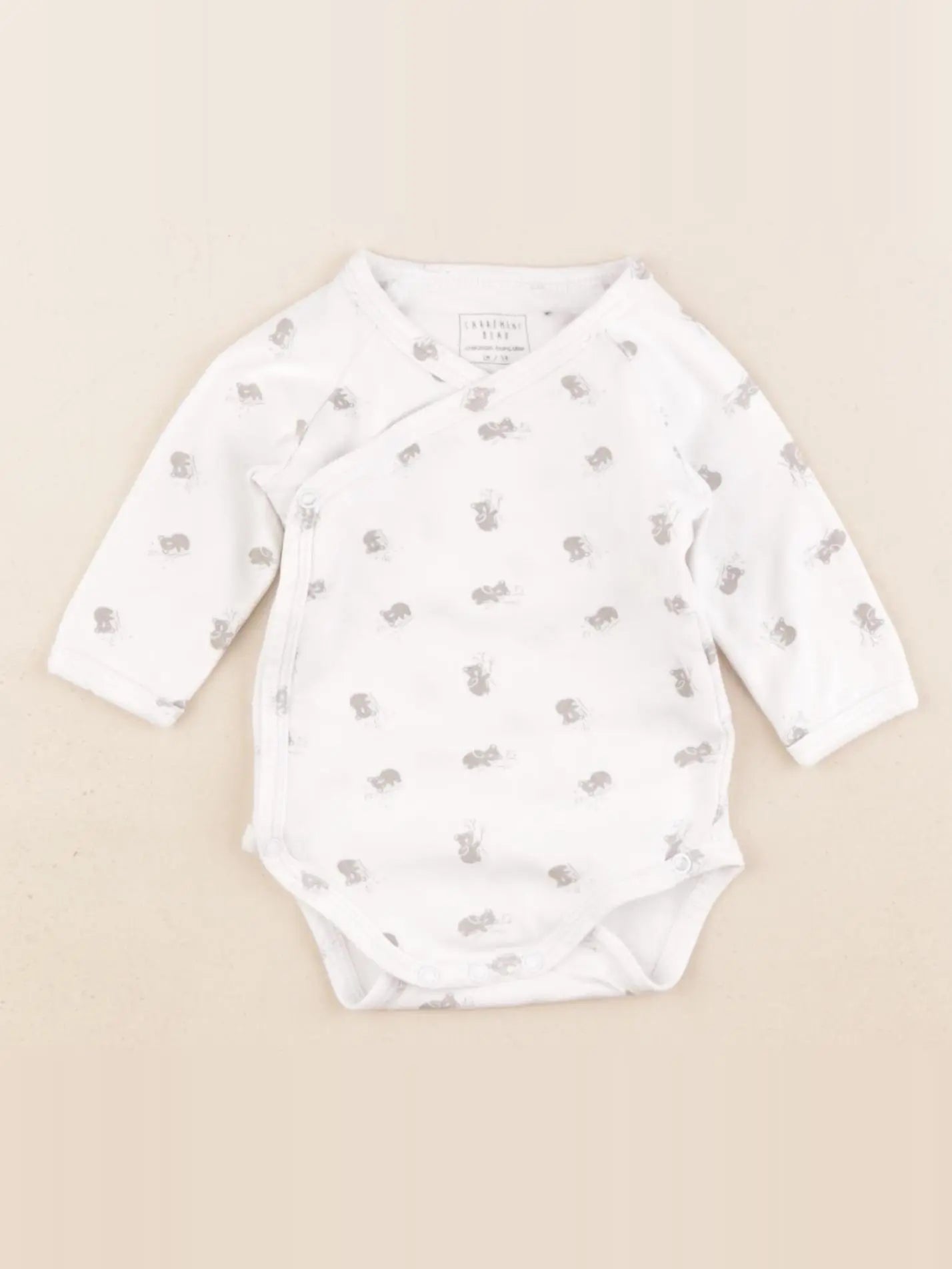 Carrément Beau - body blanc - 1 mois