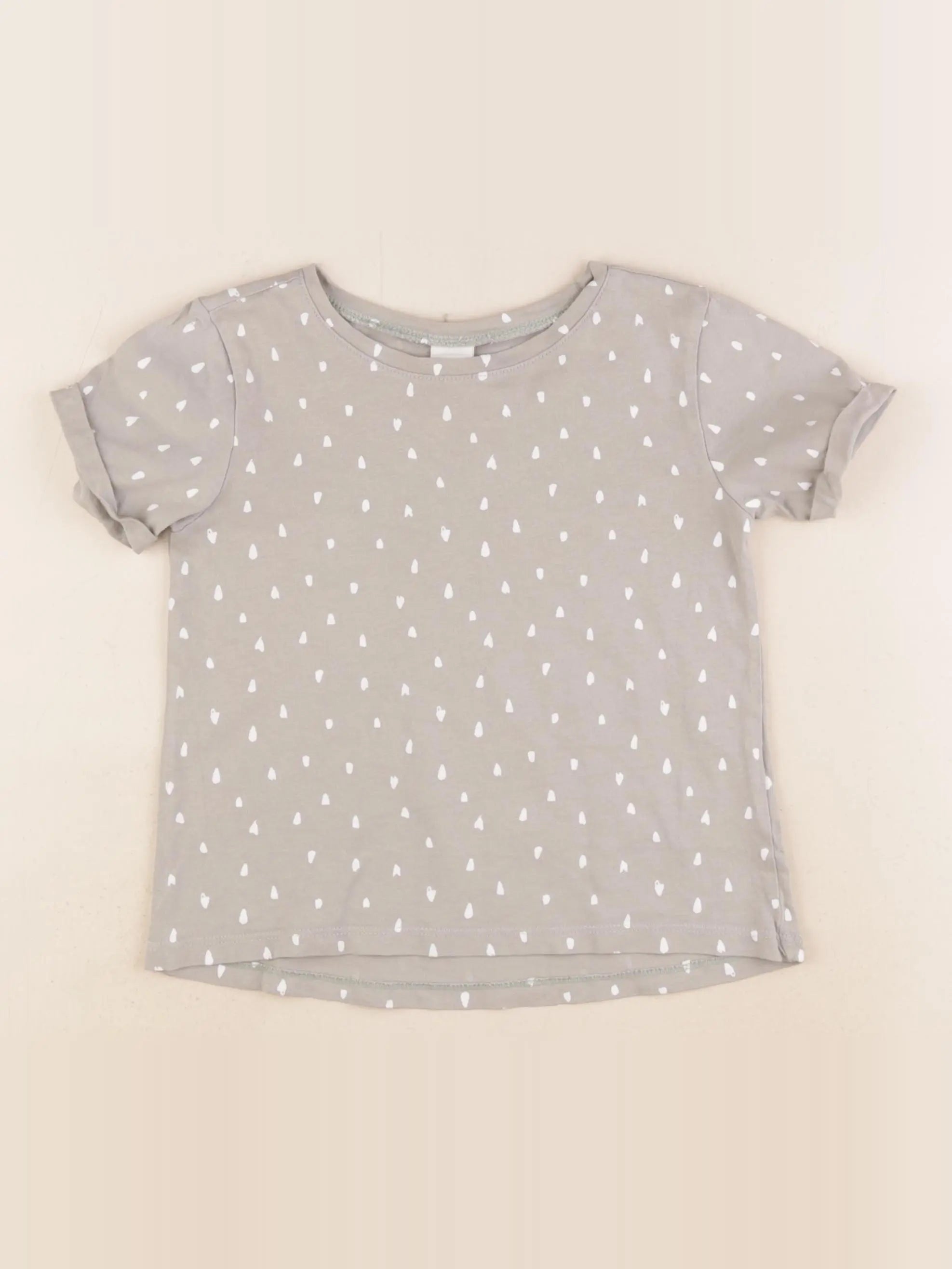 H&M - tee-shirt vert - 2/3 ans