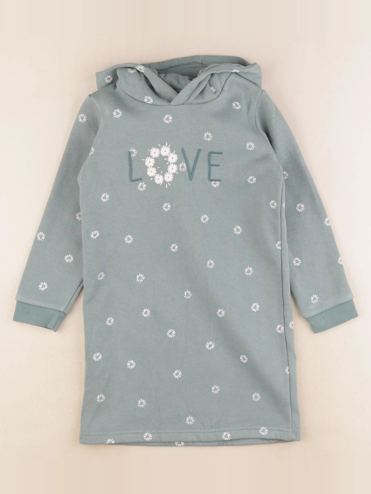 Vertbaudet - robe vert - 5 ans