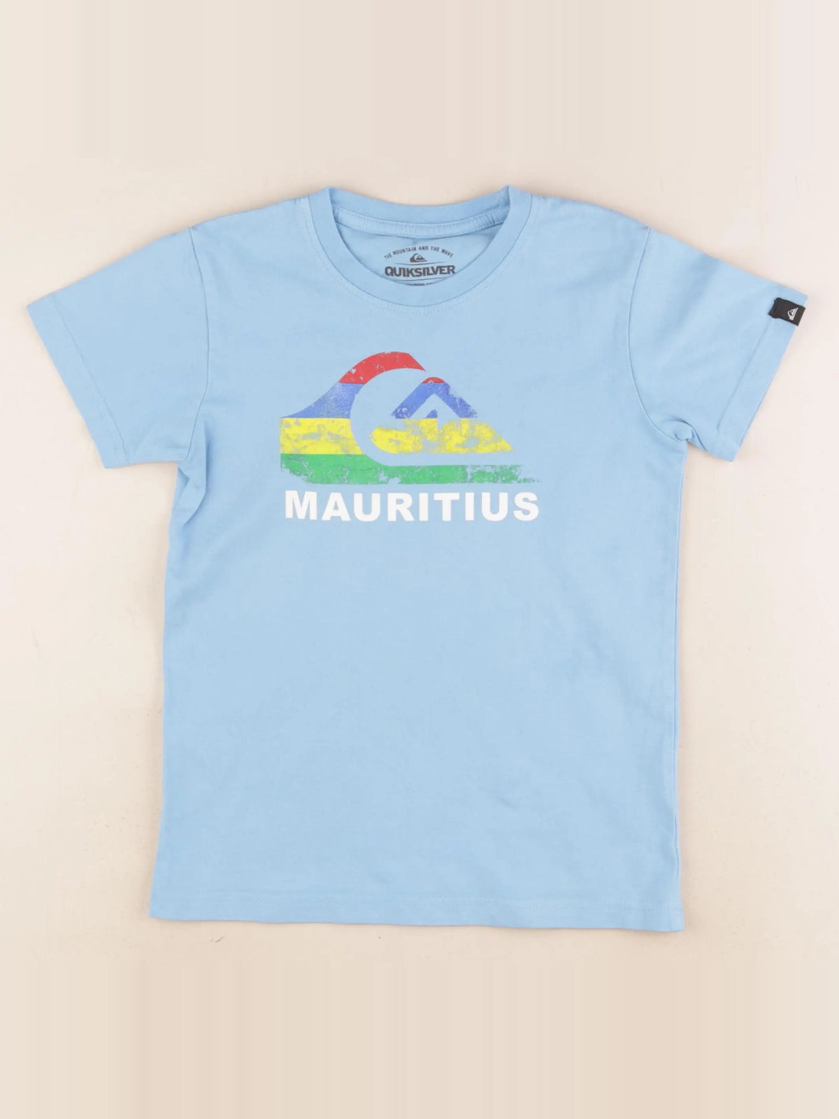 Quiksilver - tee-shirt bleu - 6 ans