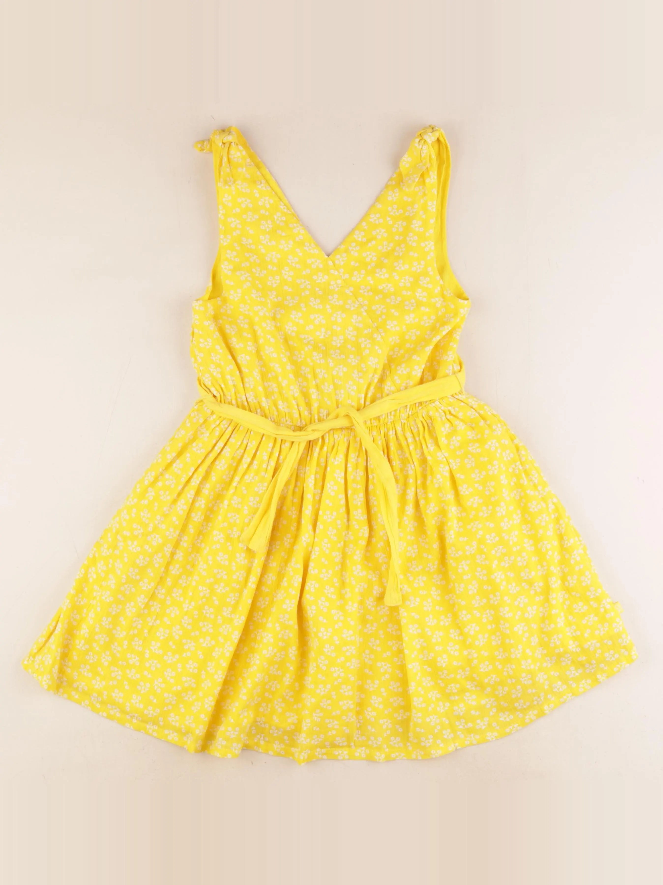 Okaidi - robe jaune - 8 ans