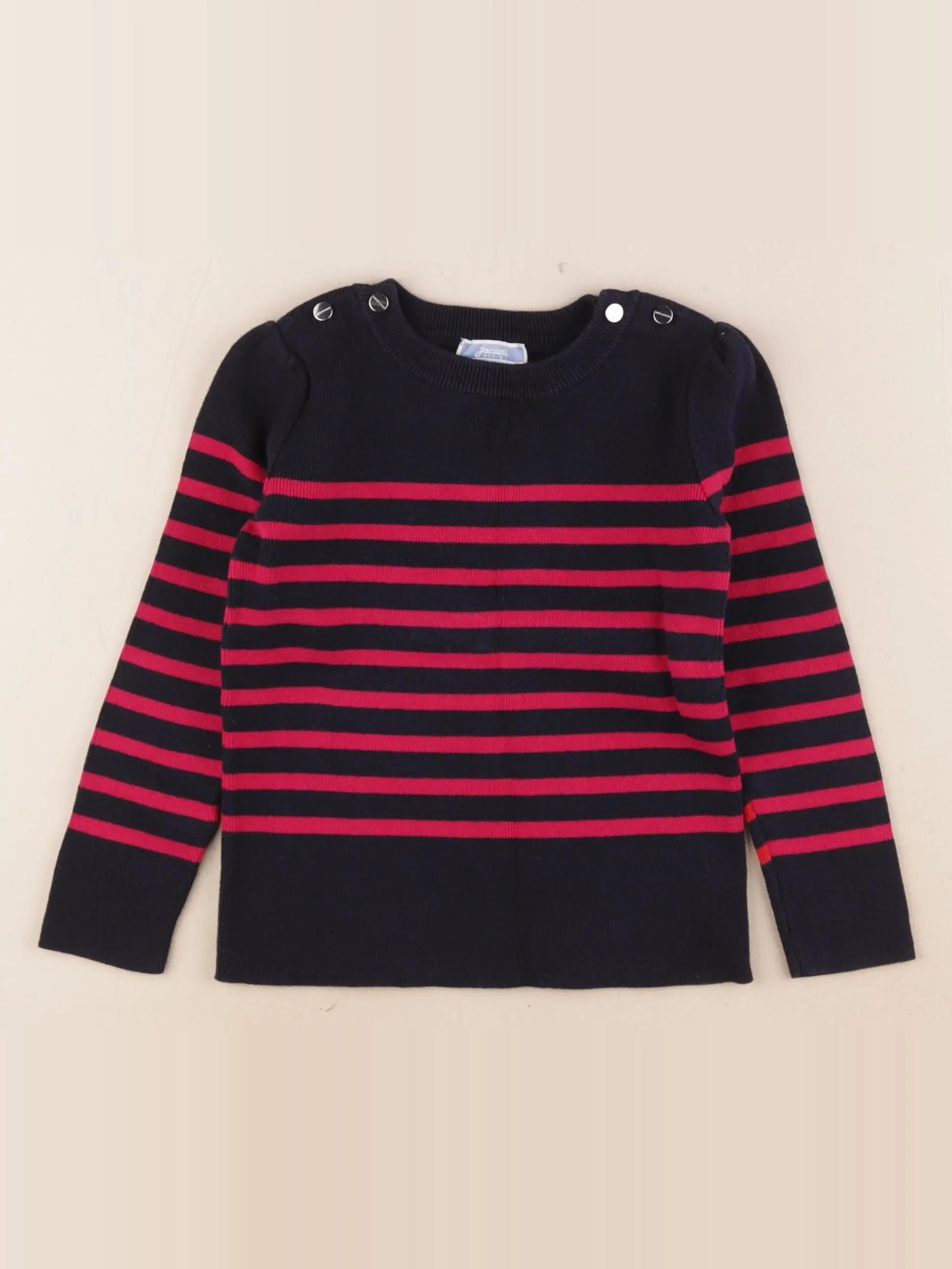 Jacadi - pull bleu - 4 ans