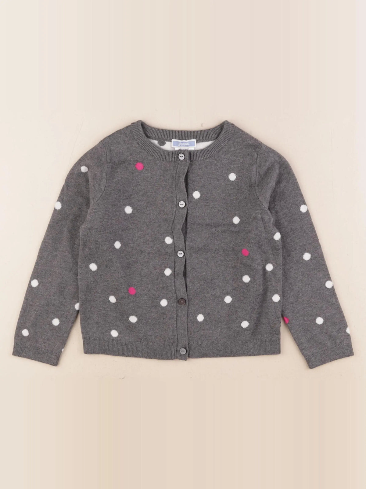 Jacadi - gilet gris - 4 ans