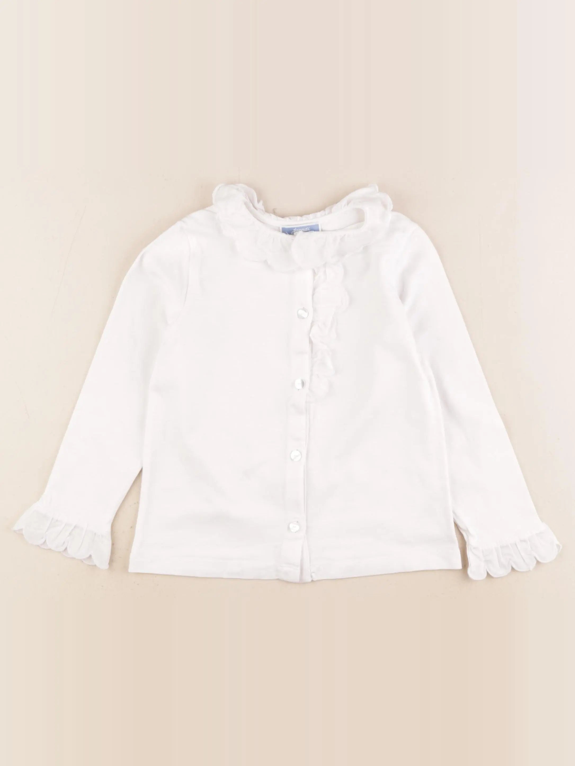 Jacadi - blouse blanc - 4 ans